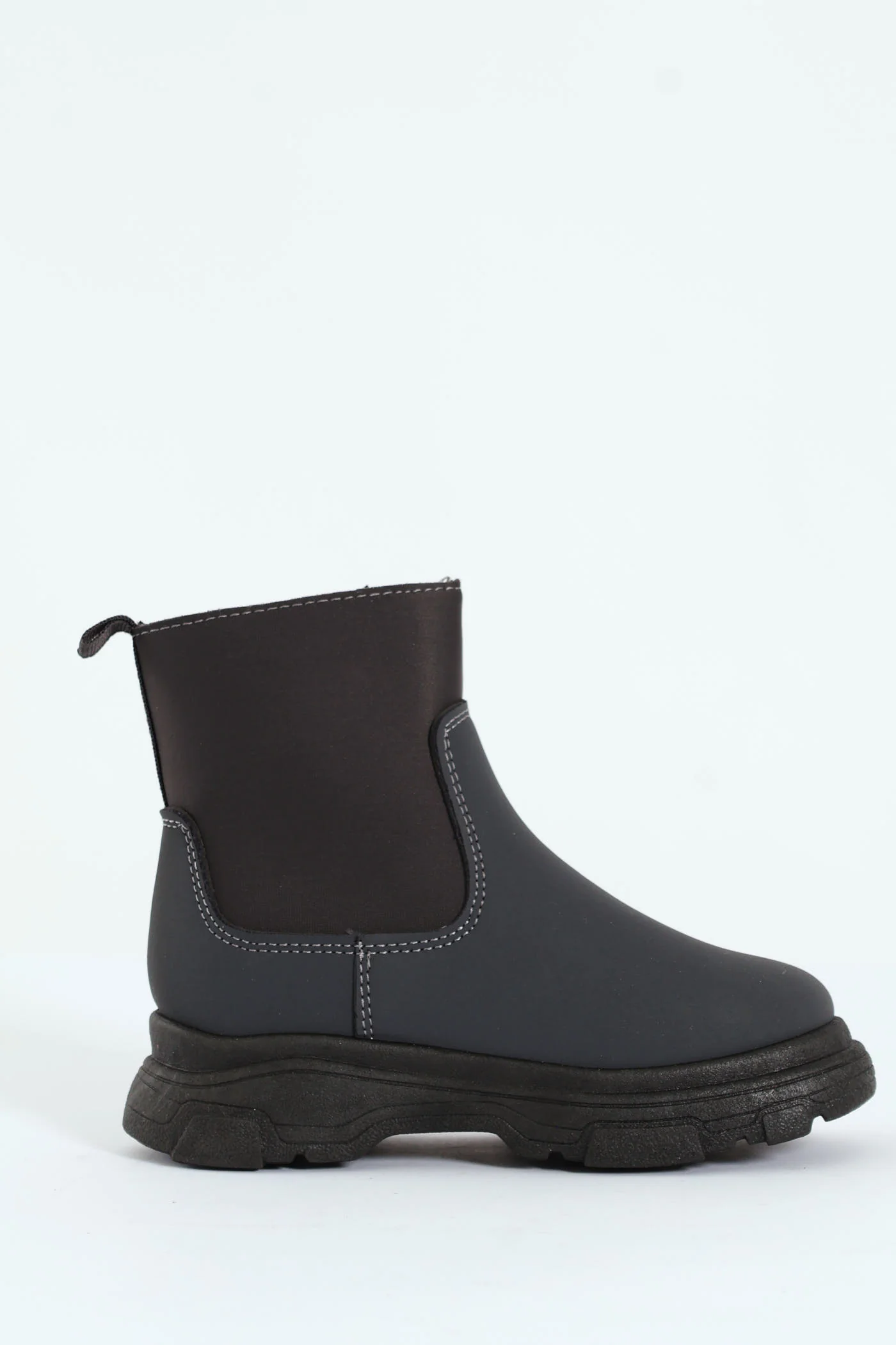 Pre-Boys Neoprene Chelsea Boot - Charcoal - Image 2