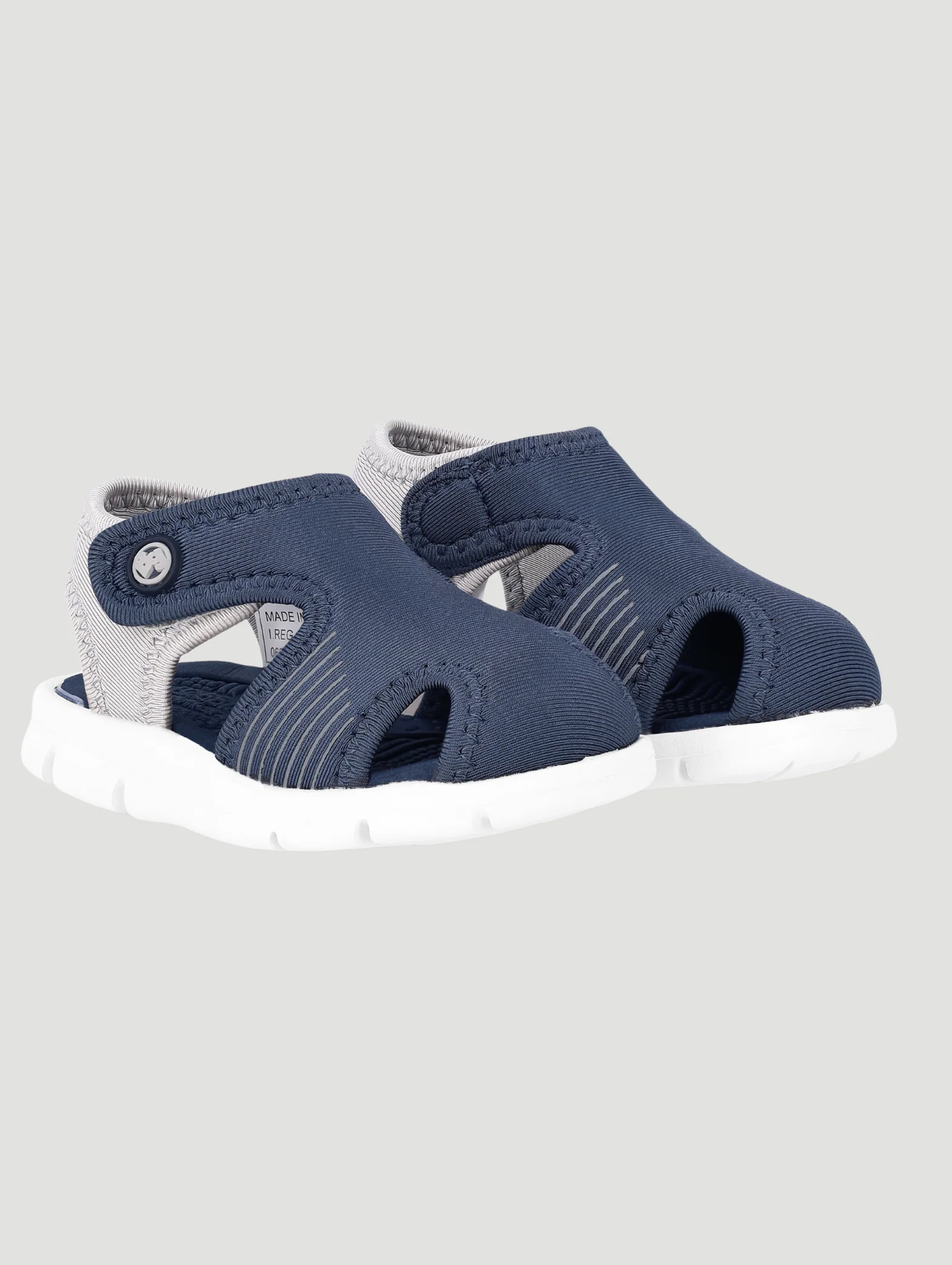 Pre-Boys Neoprene Sandal - Navy/Grey - Image 3
