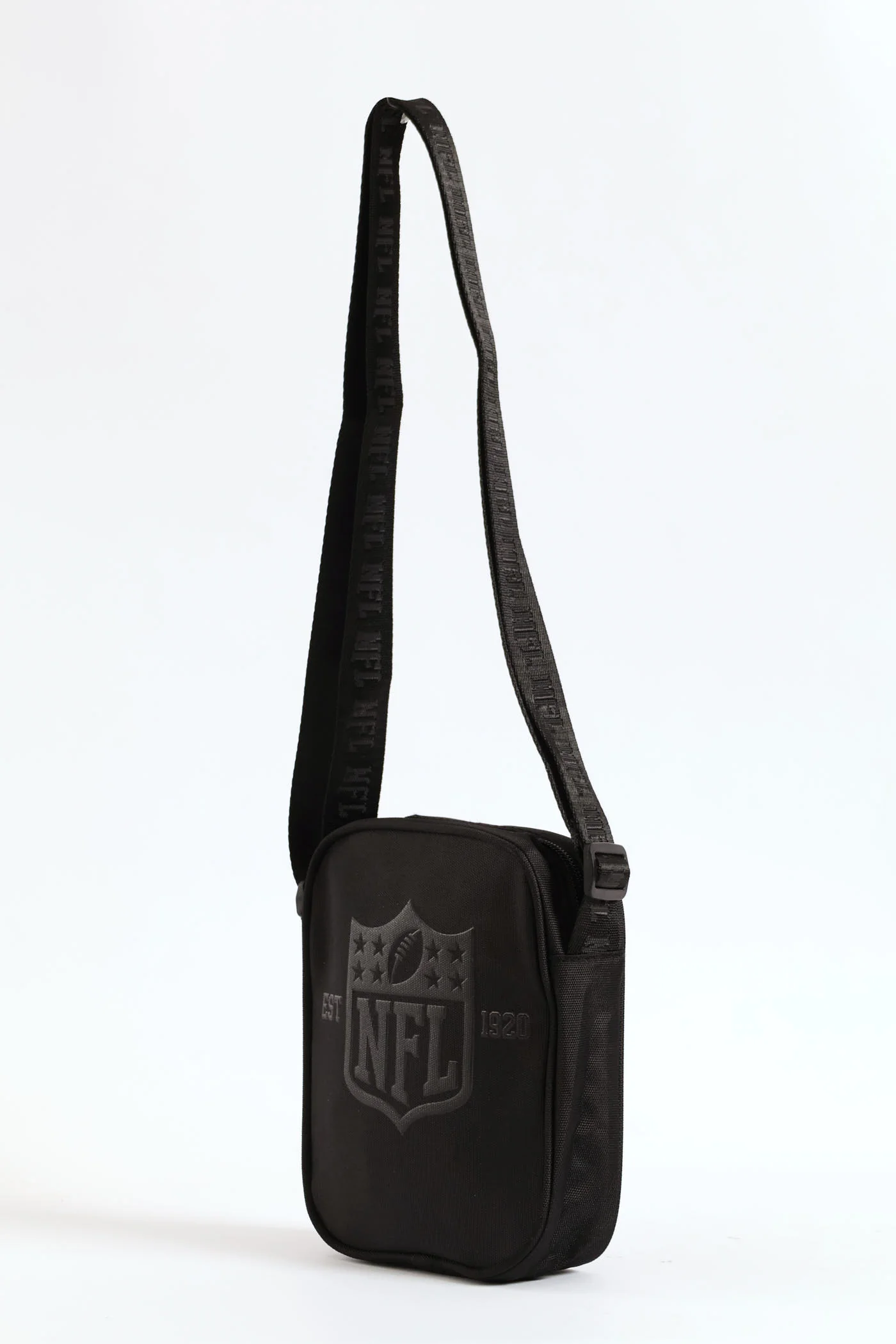 Pre-Boys NFL Tonal Entry Crossbody Bag - Black - Image 3