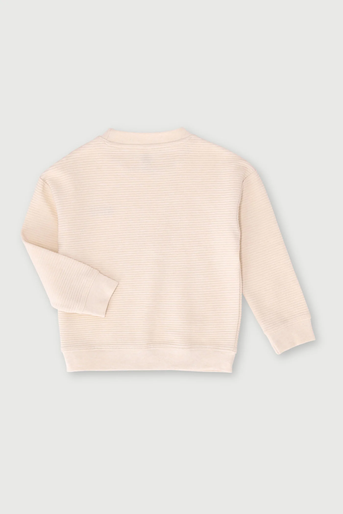 Pre-Boys NY Embellished Textured Crew Sweater - Ecru - Image 3