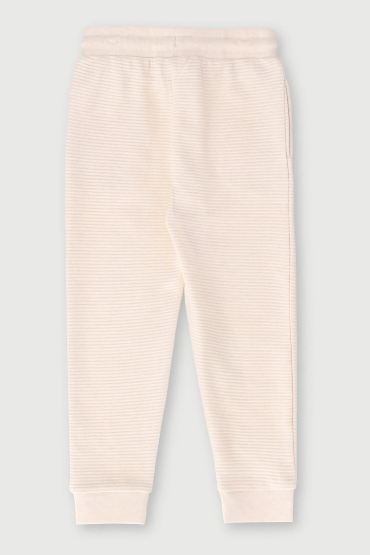 Pre-Boys NY Embellished Tetured Jogger - Ecru - Image 2