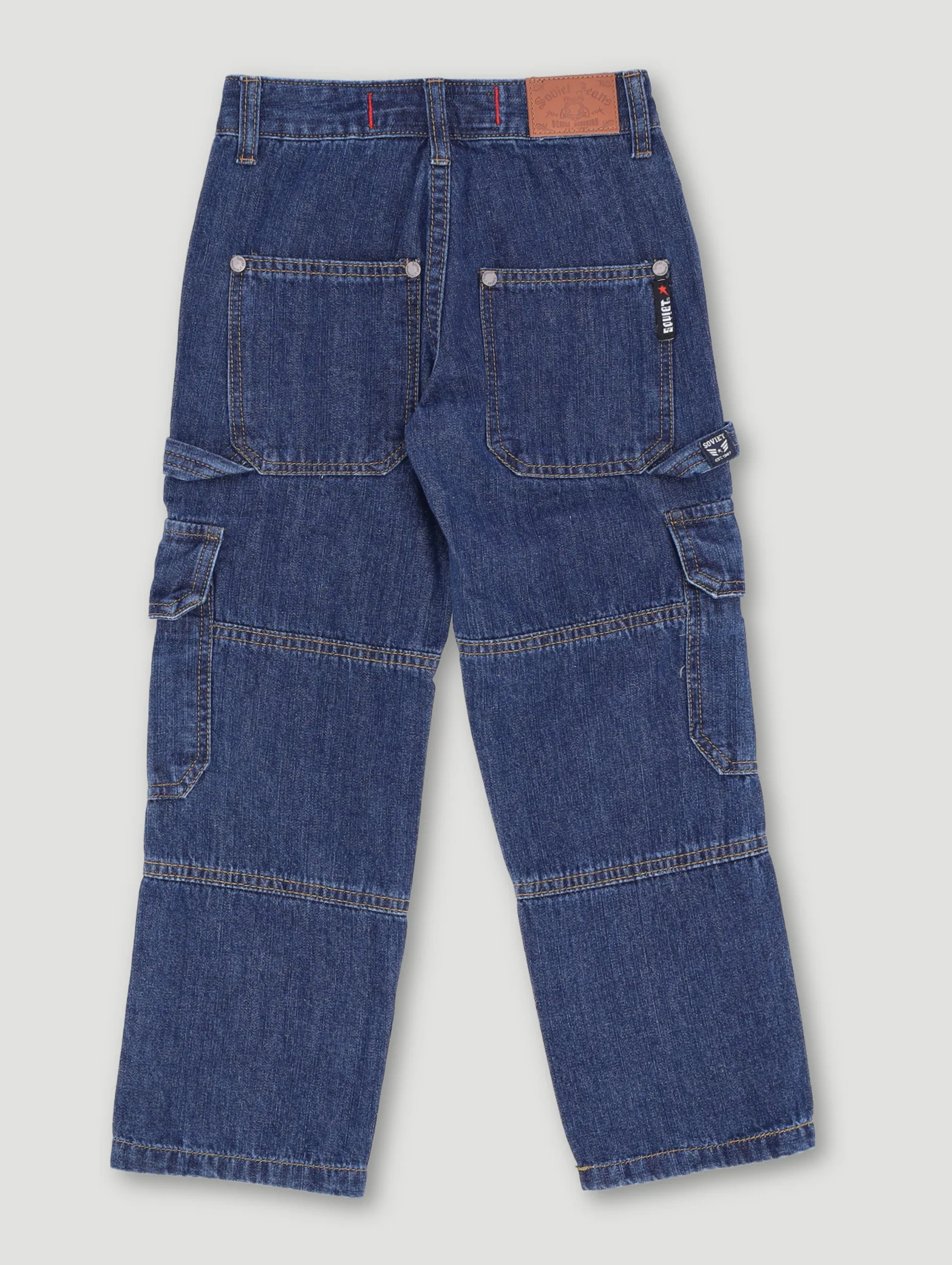 Pre-Boys Oversized Denim - Dark Indigo - Image 2