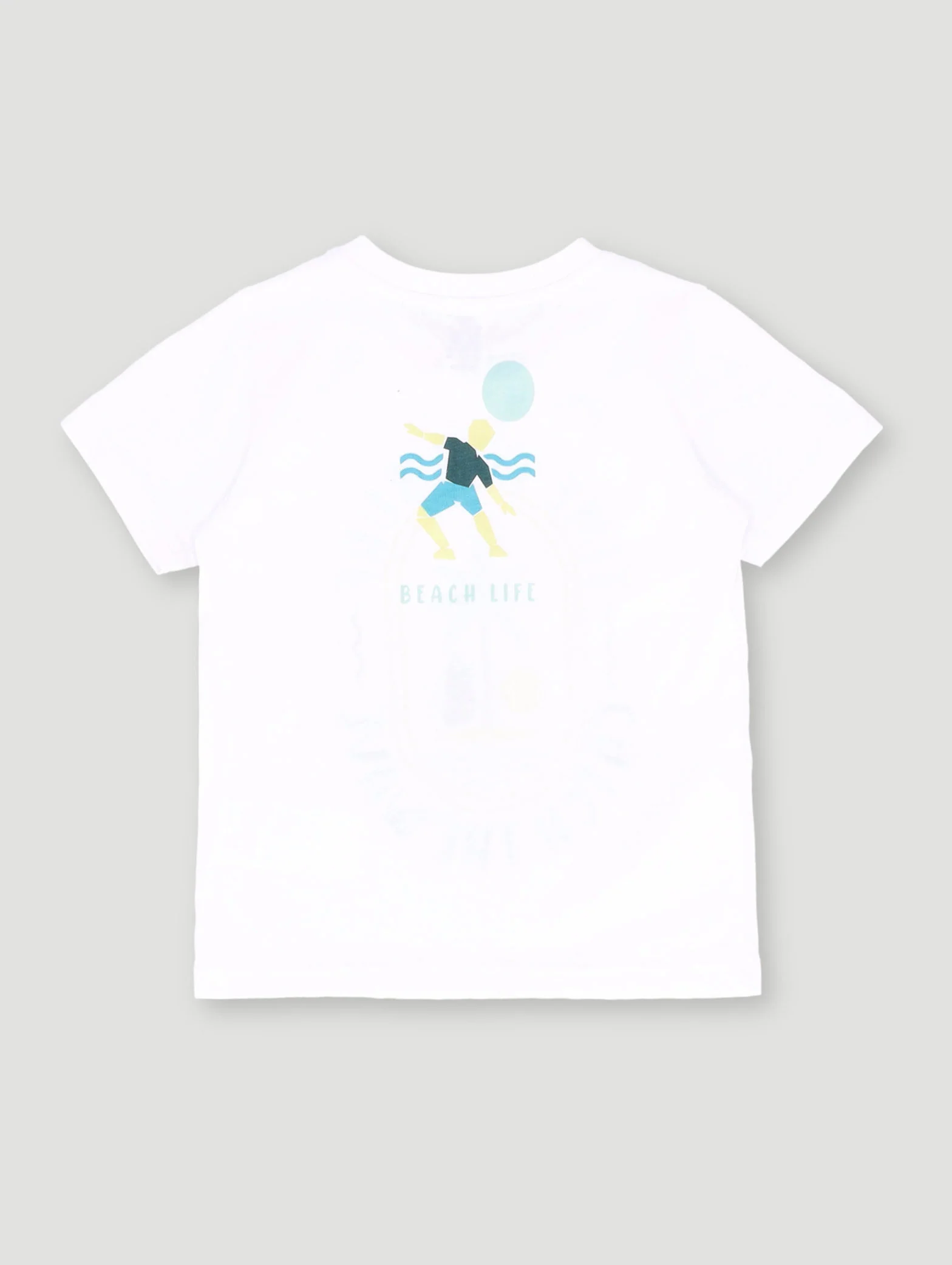 Pre-Boys Palm Tee - White - Image 2