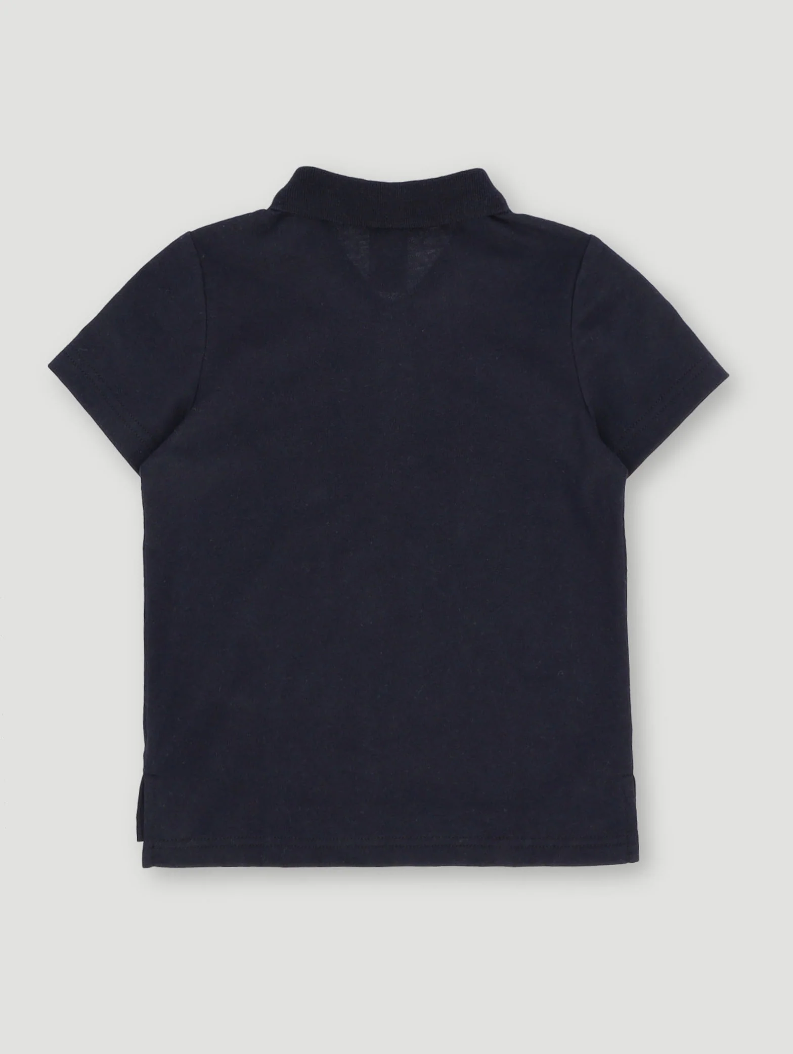 Pre-Boys Plain Golfer - Black - Image 2