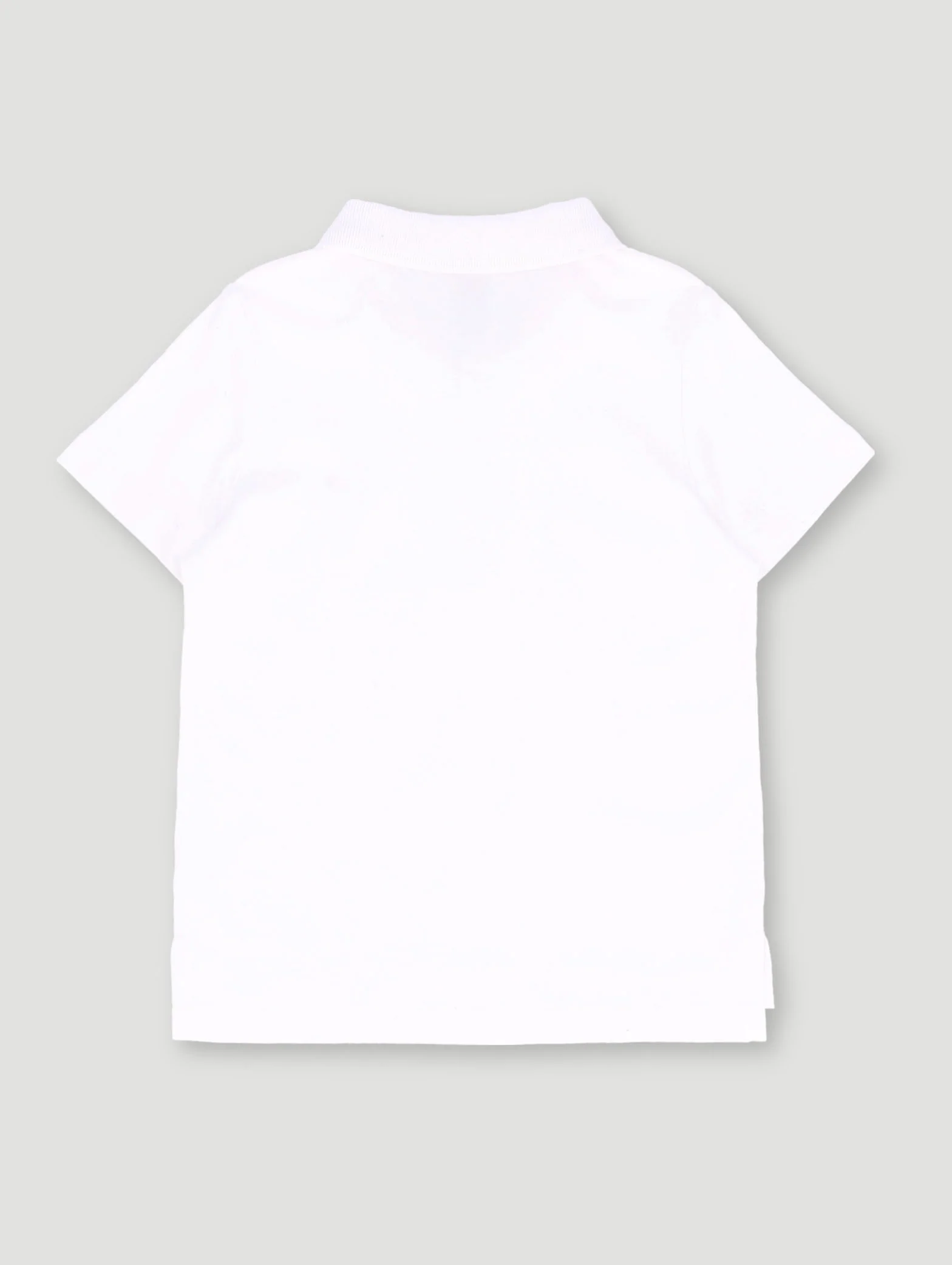Pre-Boys Plain Golfer - White - Image 2