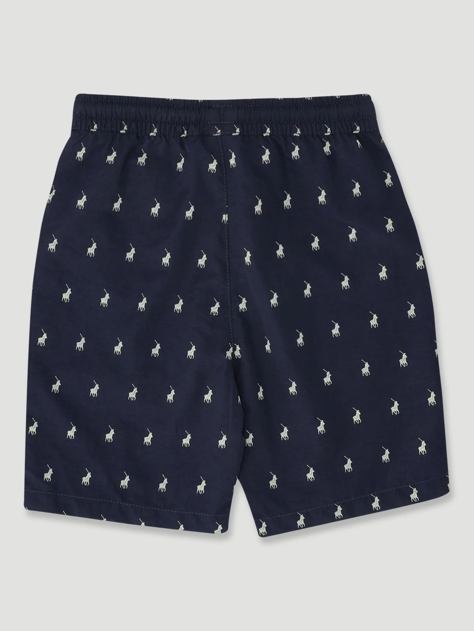 Pre-Boys Printed Beach Short - Navy - Image 2