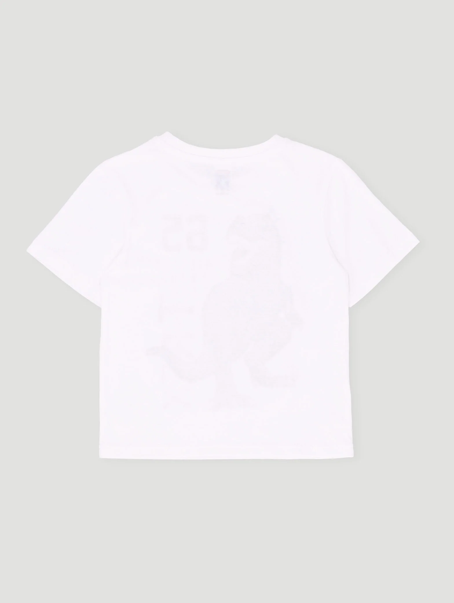 Pre-Boys Puffed Dino Tee - White - Image 2