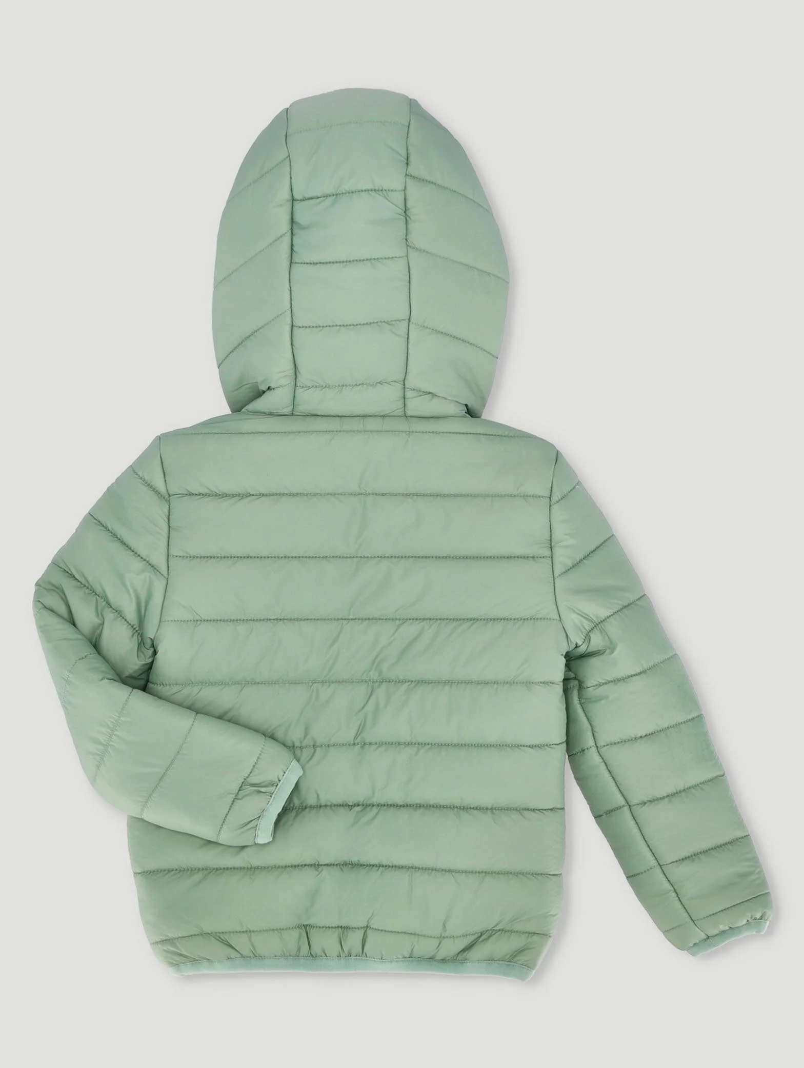 Pre-Boys Puffer Jacket - Green - Image 2