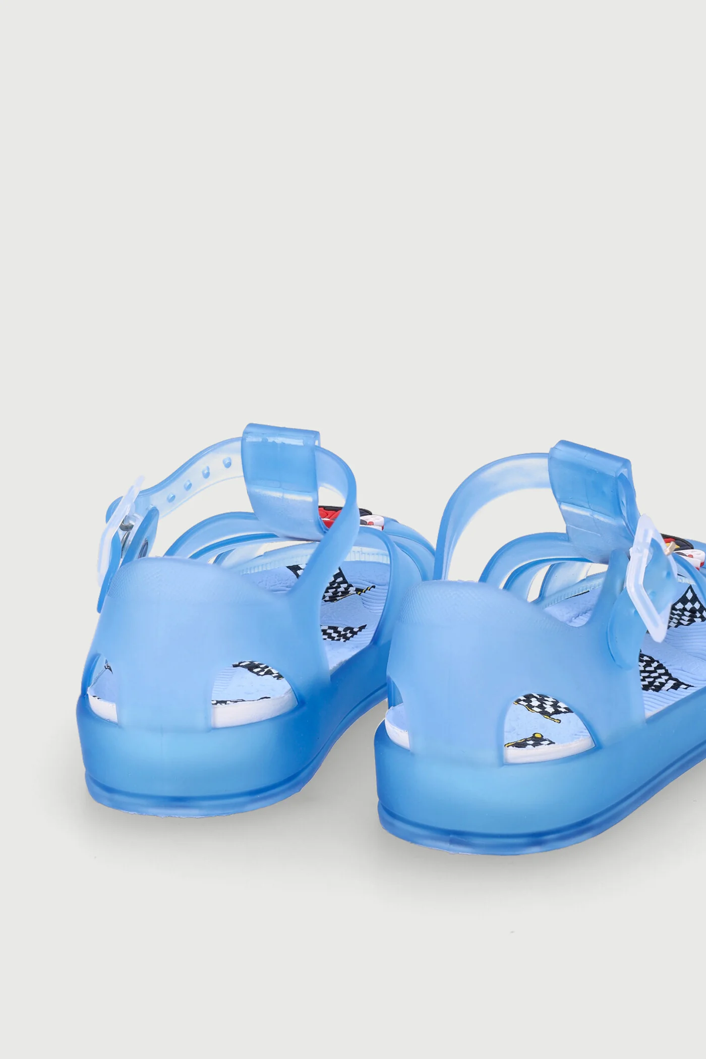 Pre-Boys Racer Jelly Sandal - Blue - Image 5