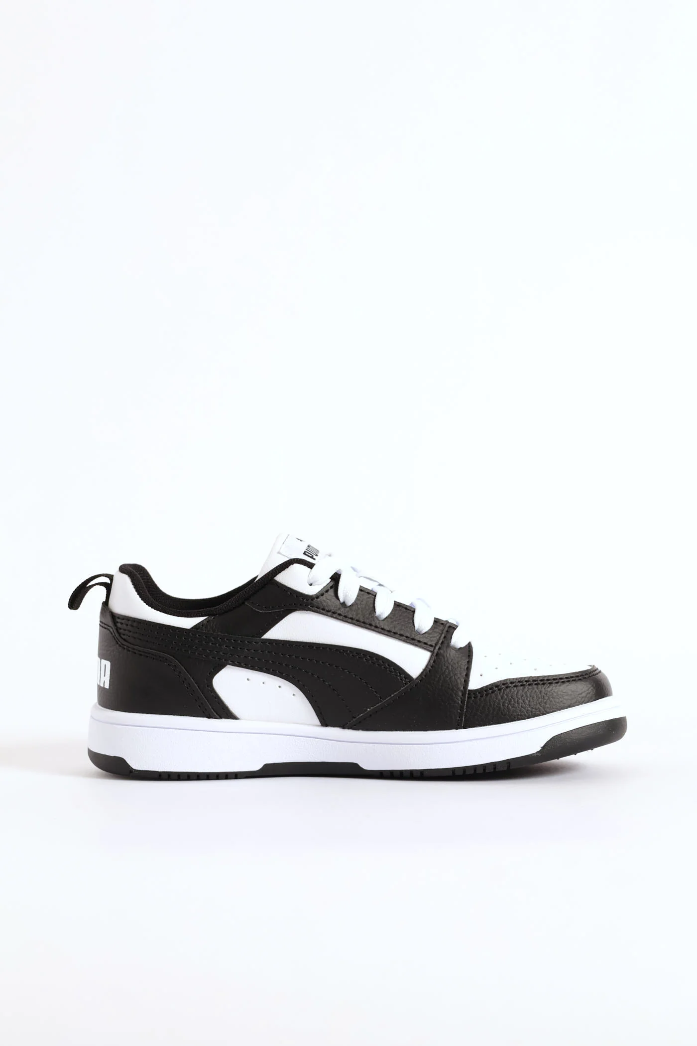 Pre-Boys Rebound V6 Lo Sneaker - Black/White - Image 3