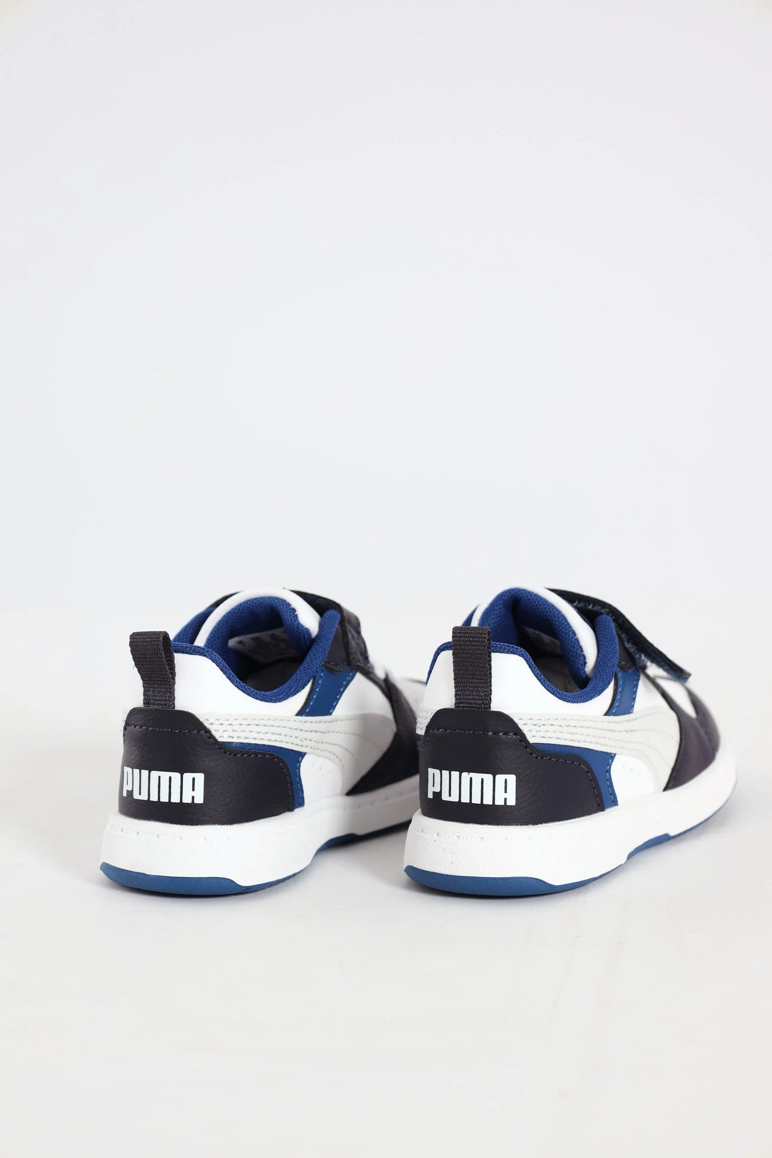 Pre-Boys Rebound V6 Lo Sneaker - White/Black - Image 5