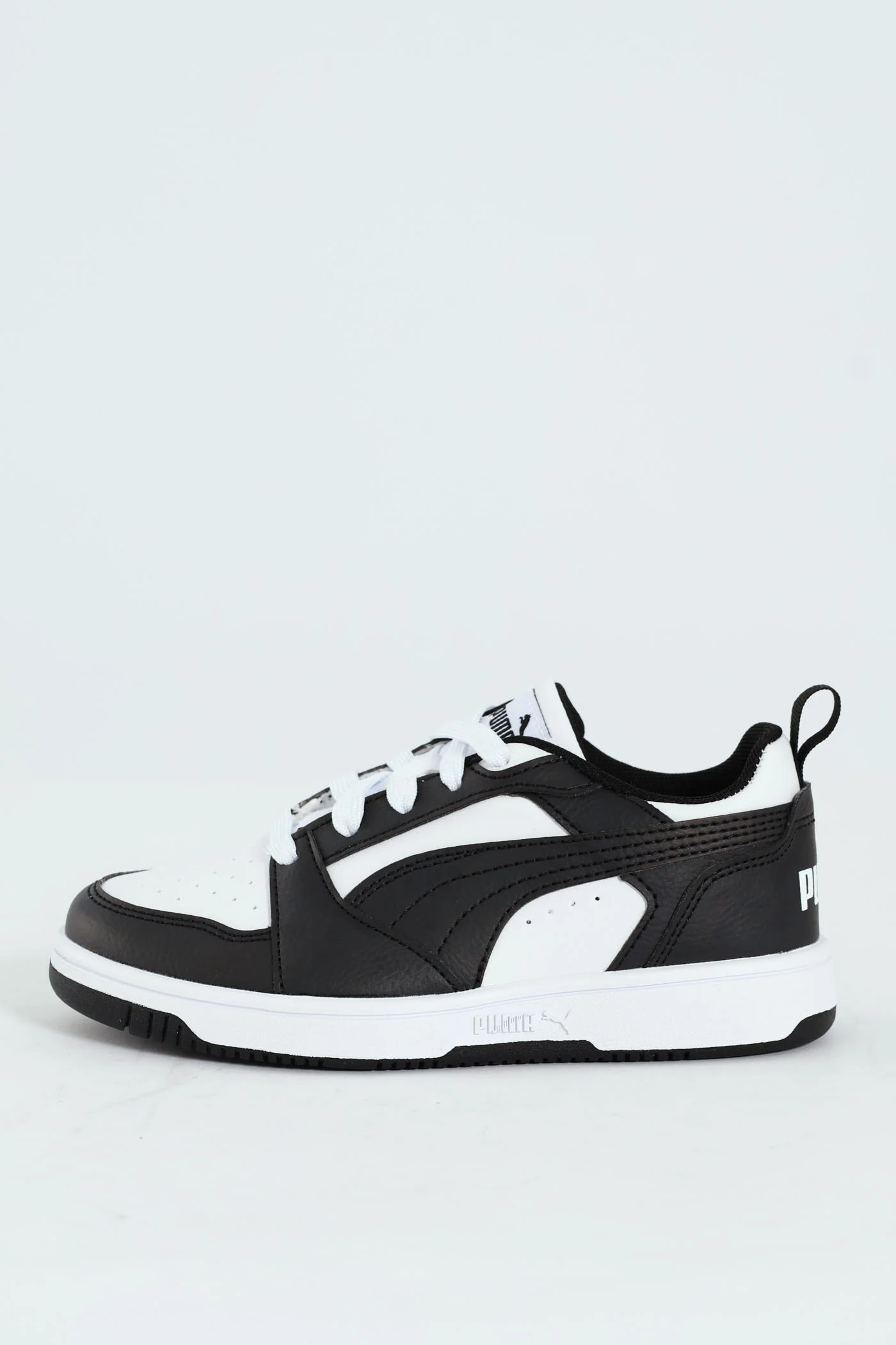 Pre-Boys Rebound V6 Low Sneaker - White/Black - Image 5