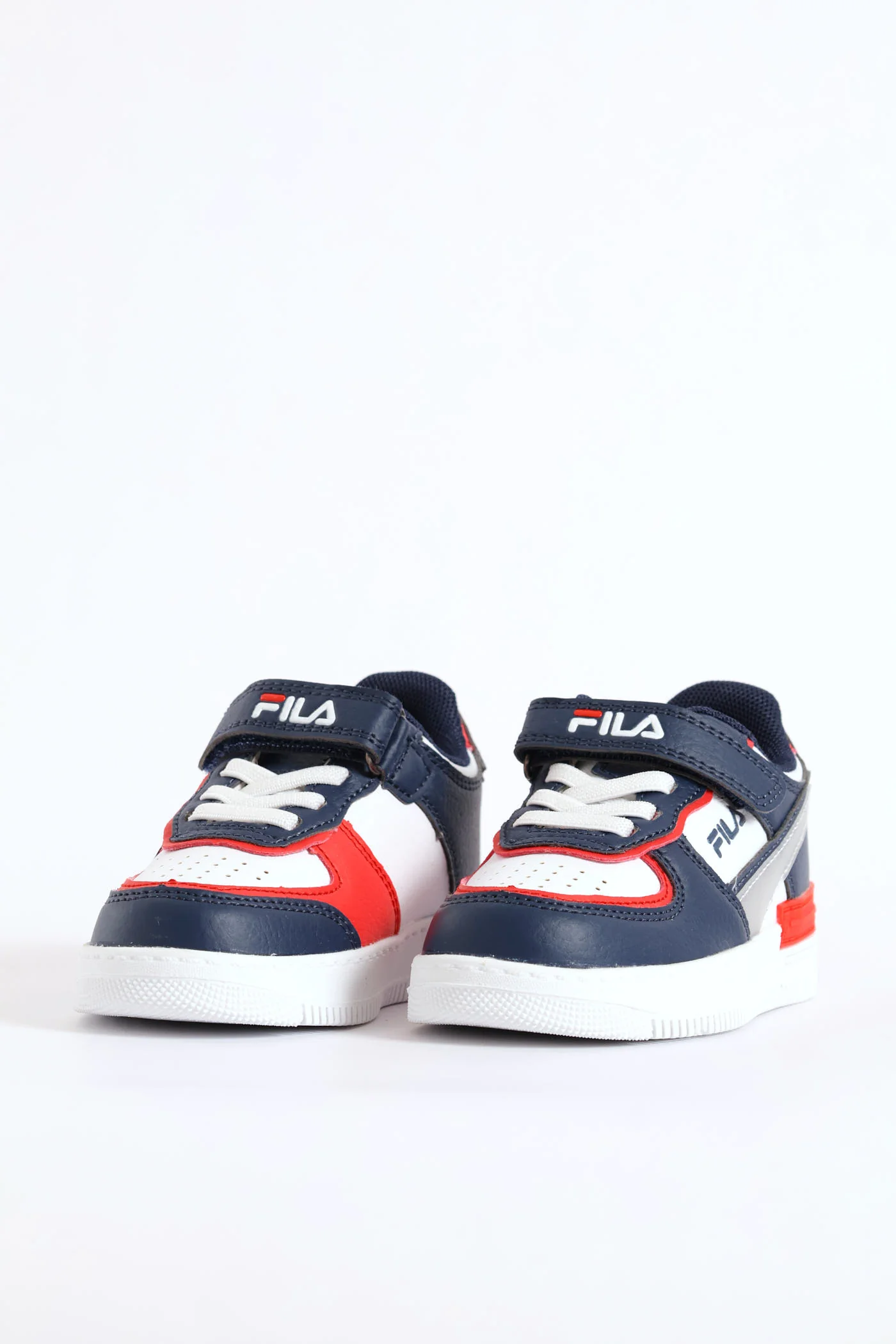 Pre-Boys Riley Sneaker - Navy/Red - Image 3