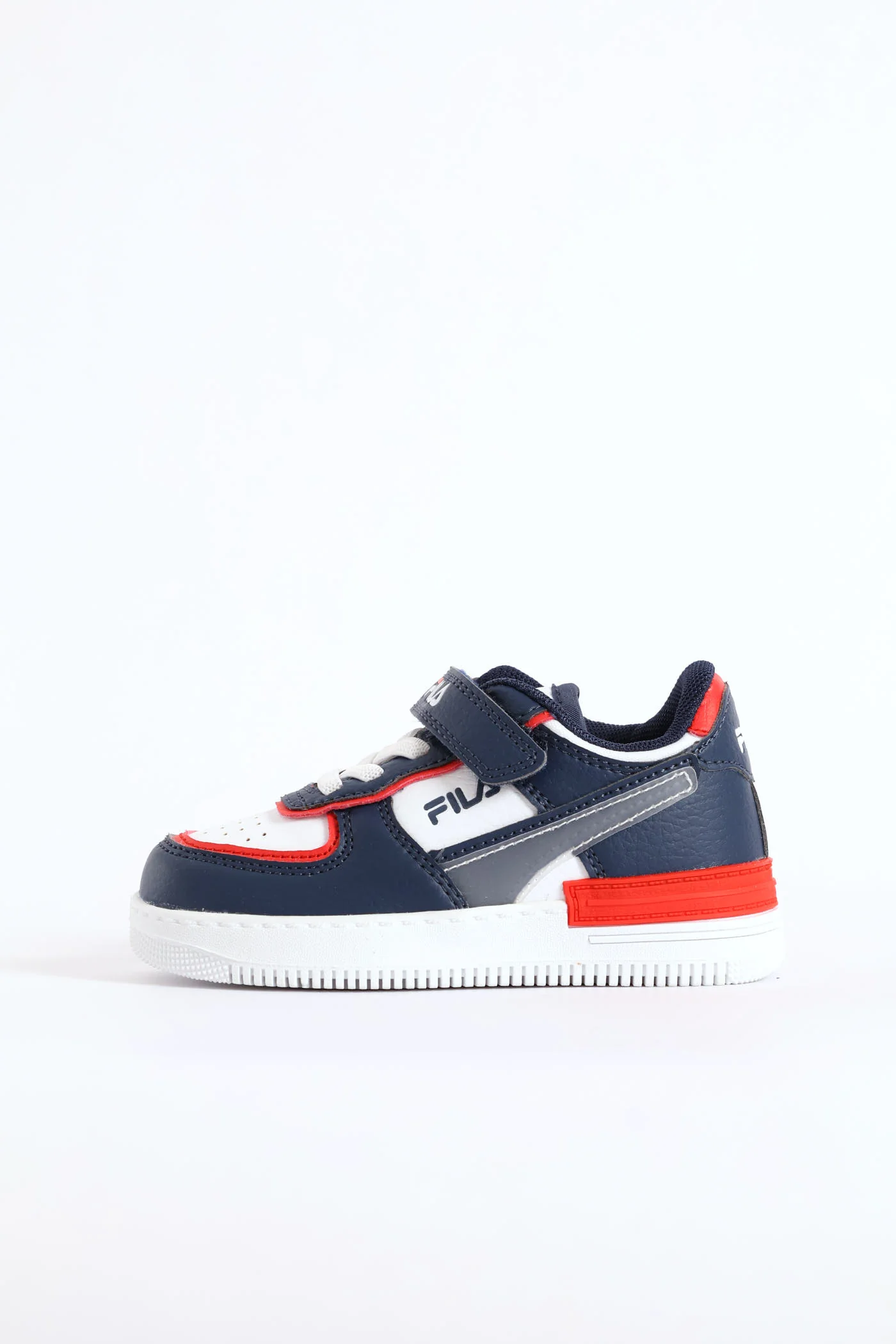Pre-Boys Riley Sneaker - Navy/Red - Image 5