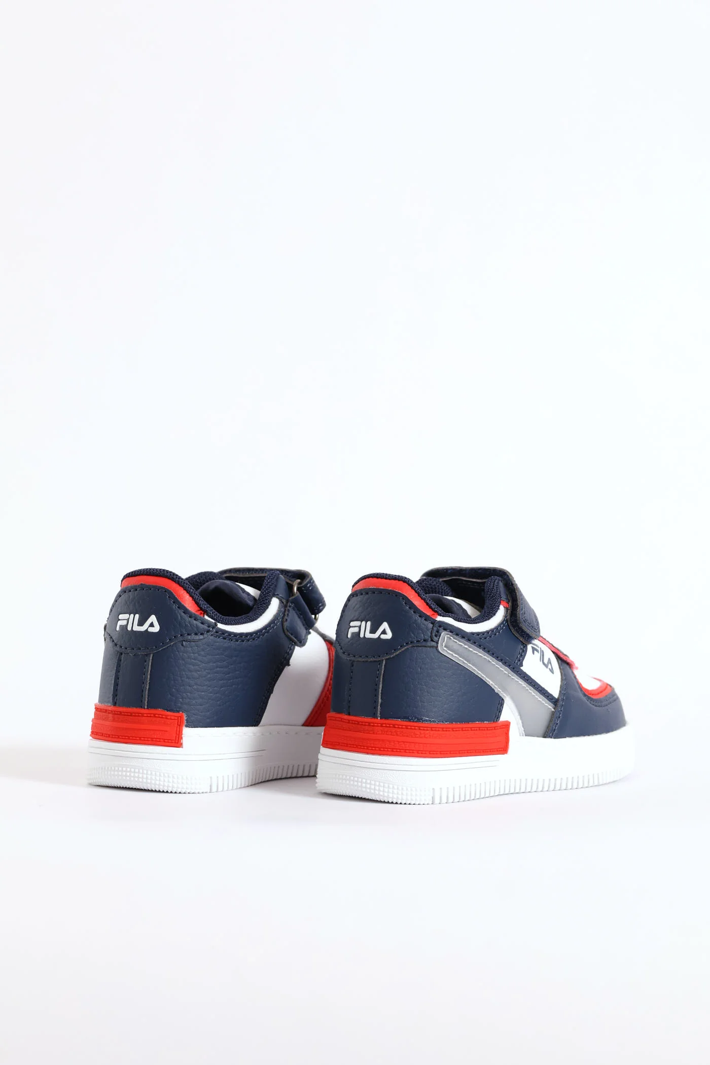 Pre-Boys Riley Sneaker - Navy/Red - Image 6