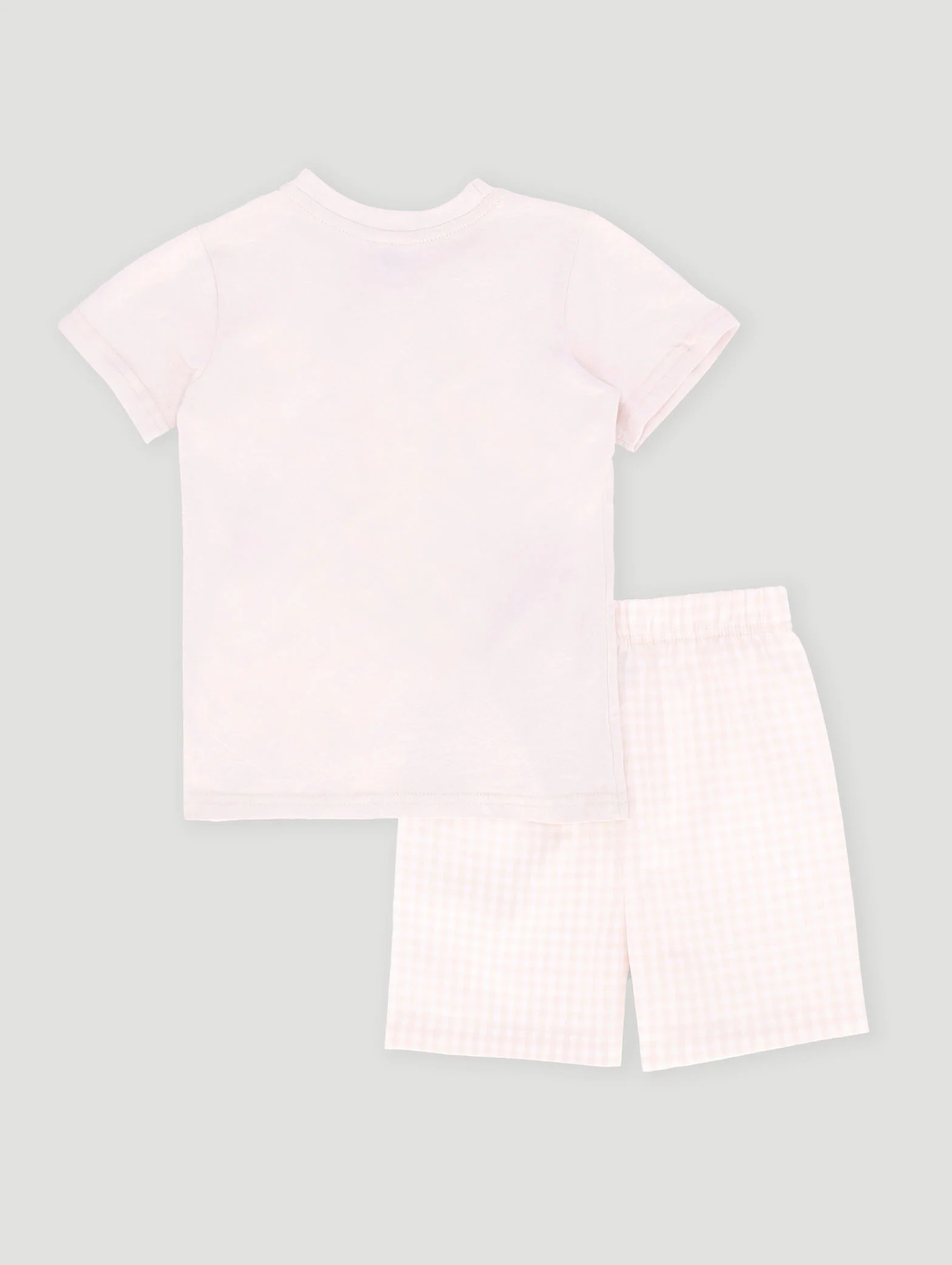 Pre-Boys Road Trip Top & Bottom Woven Sleep Set - Stone - Image 2