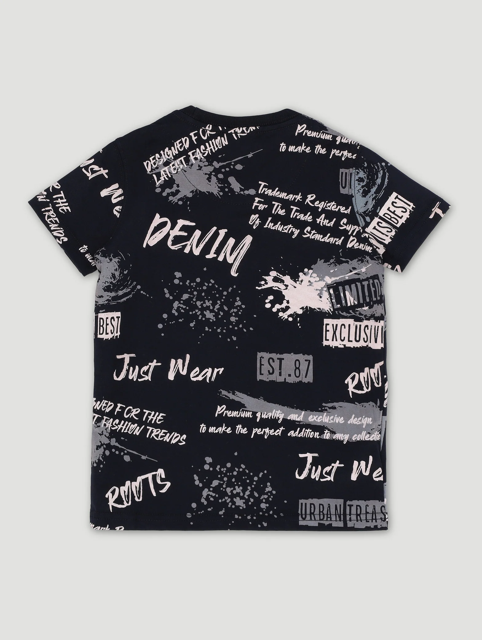 Pre-Boys Scorch Tee - Black - Image 2
