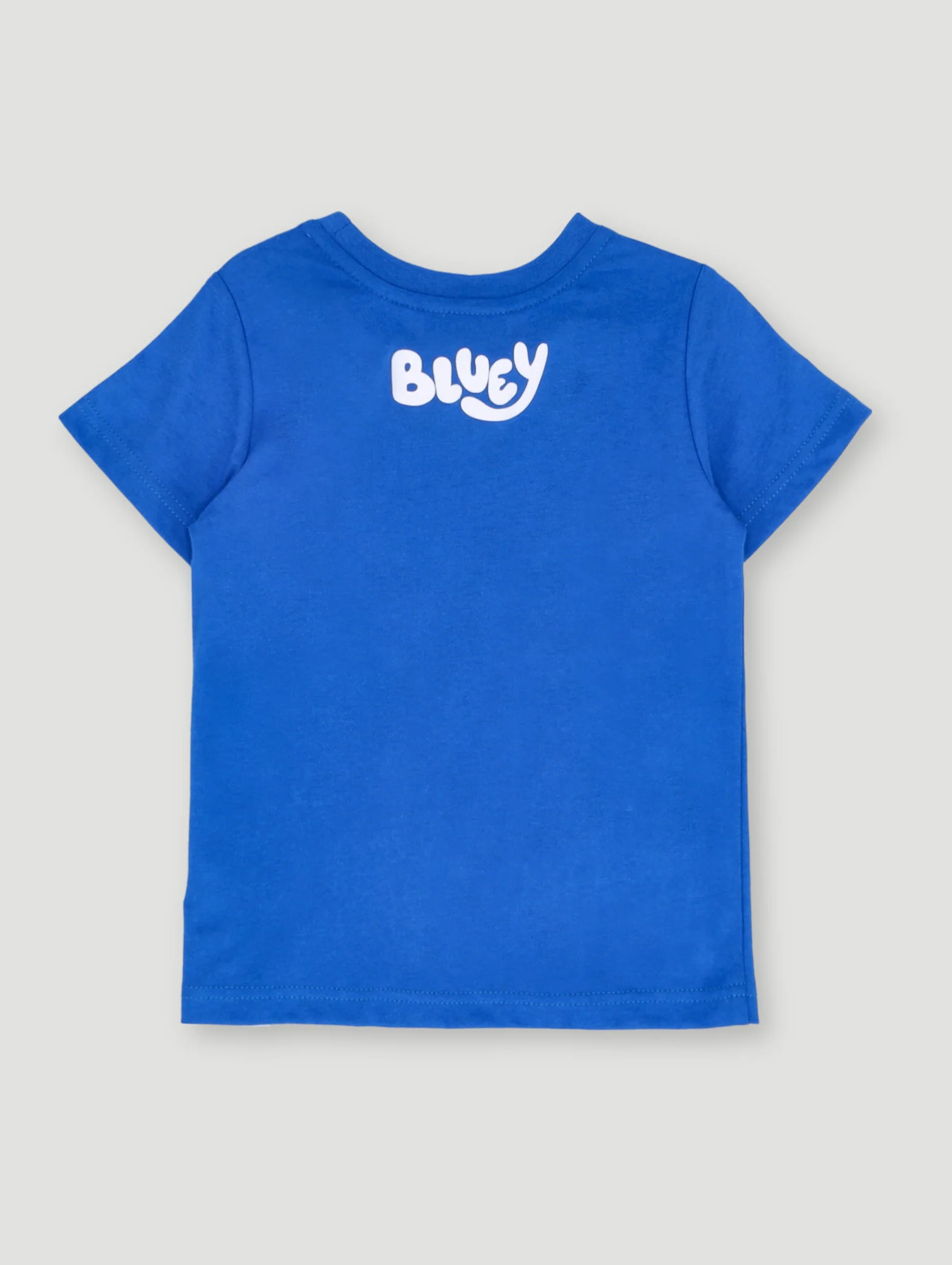 Pre- Boys Short Sleeve Bluey High Gloss Tee - Cobalt - Image 2