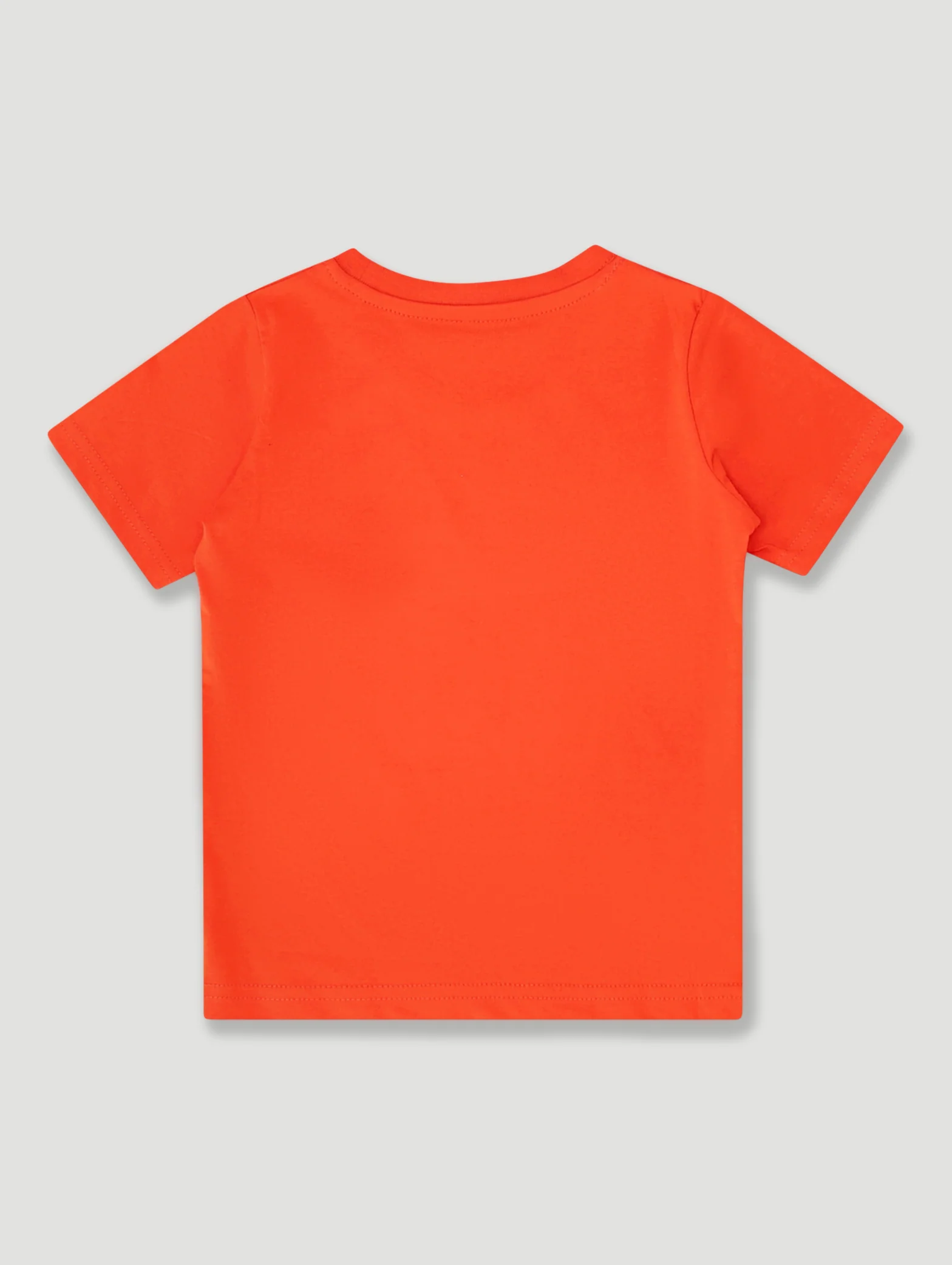Pre-Boys Short Sleeve Car Tee - Red/Orange - Image 2