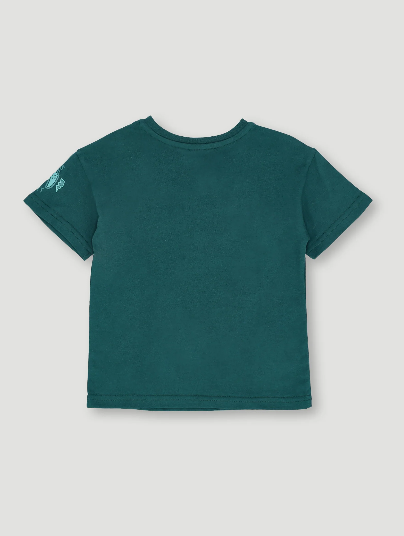 Pre- Boys Short Sleeve Gaming Foil Badge Tee - Green - Image 2