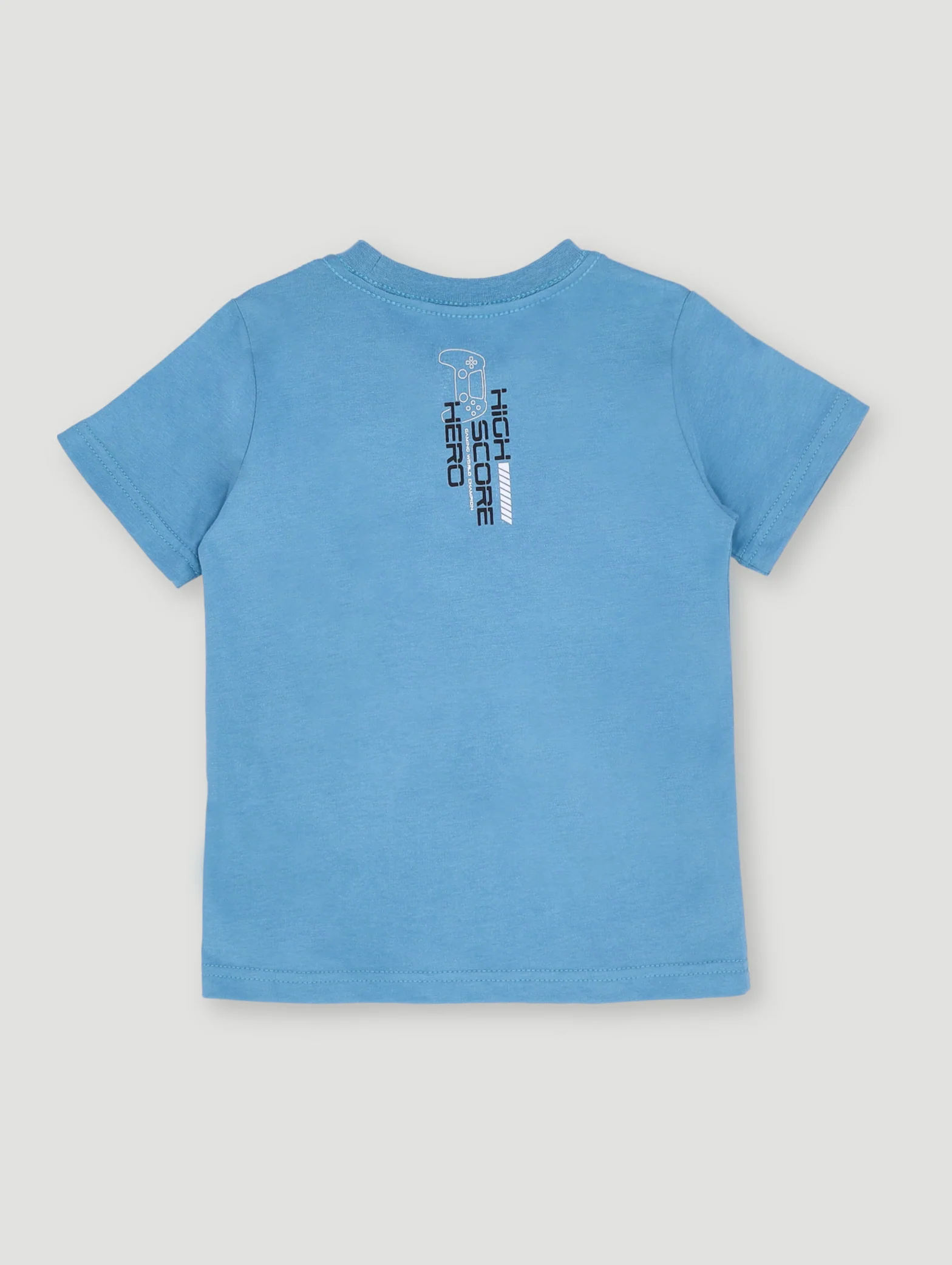 Pre- Boys Short Sleeve Gaming Tee - Blue - Image 2