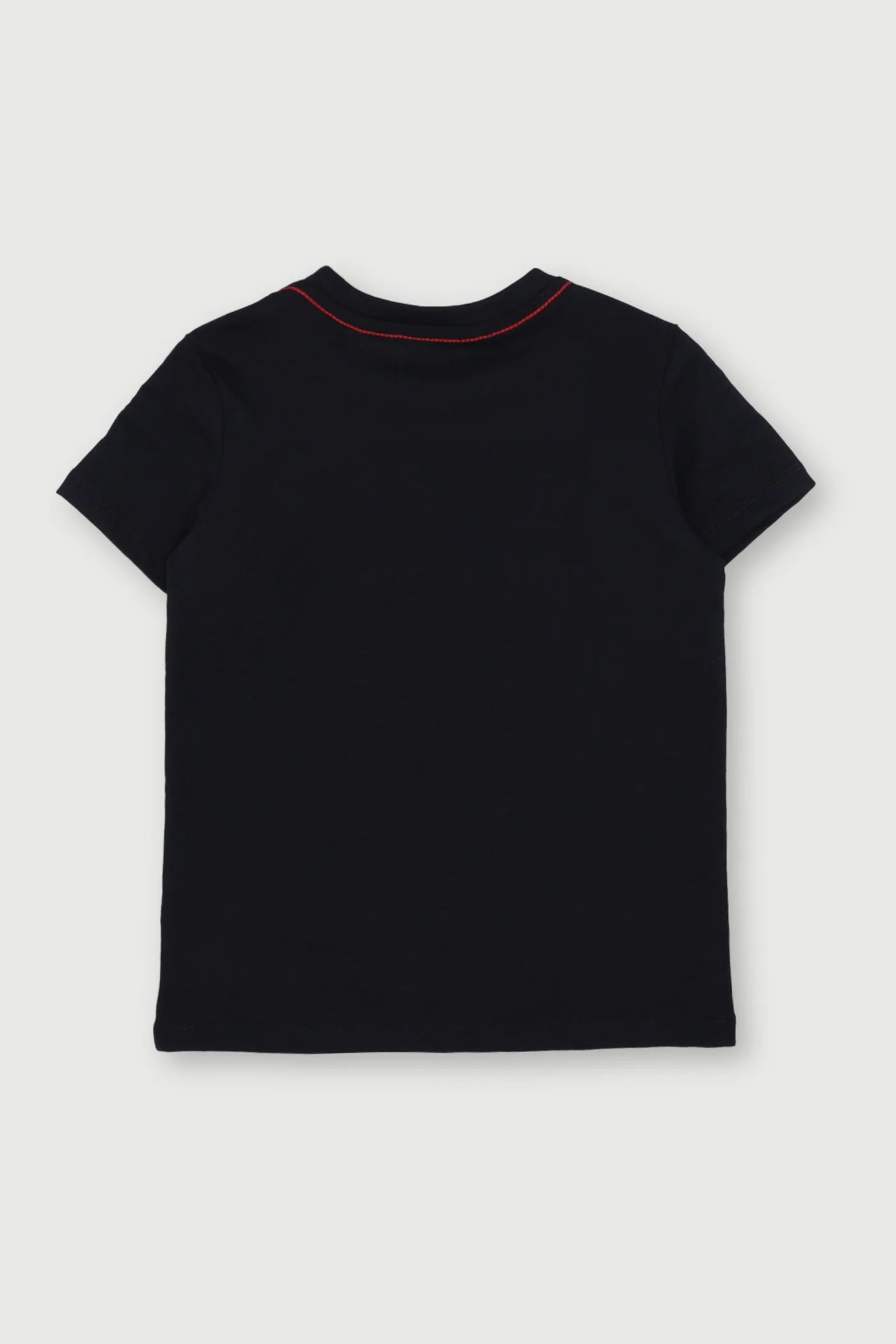 Pre-Boys Short Sleeve Logo Tee - Black - Image 2