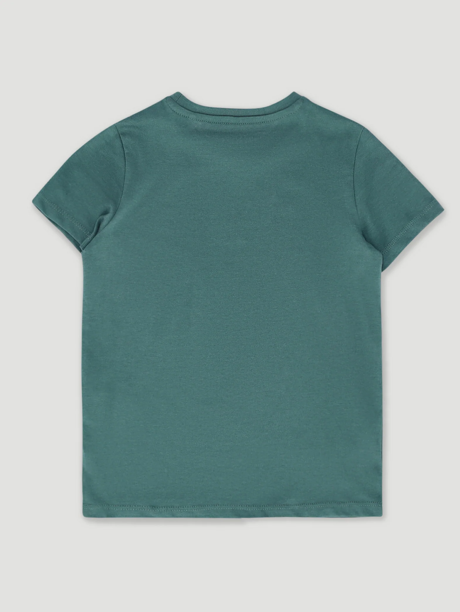 Pre-Boys Short Sleeve Logo Tee - Green - Image 2