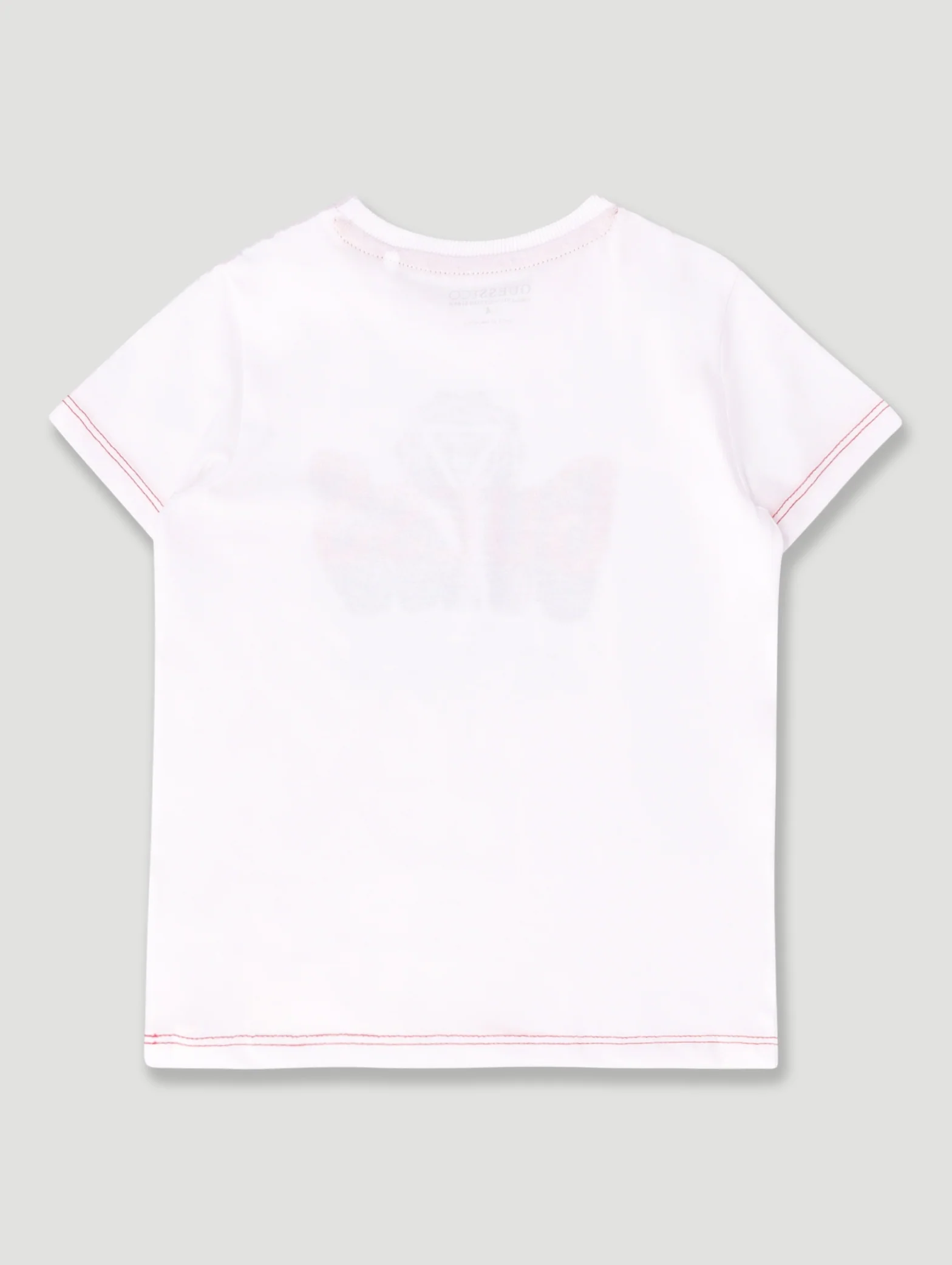 Pre-Boys Short Sleeve Logo Tee - White - Image 2
