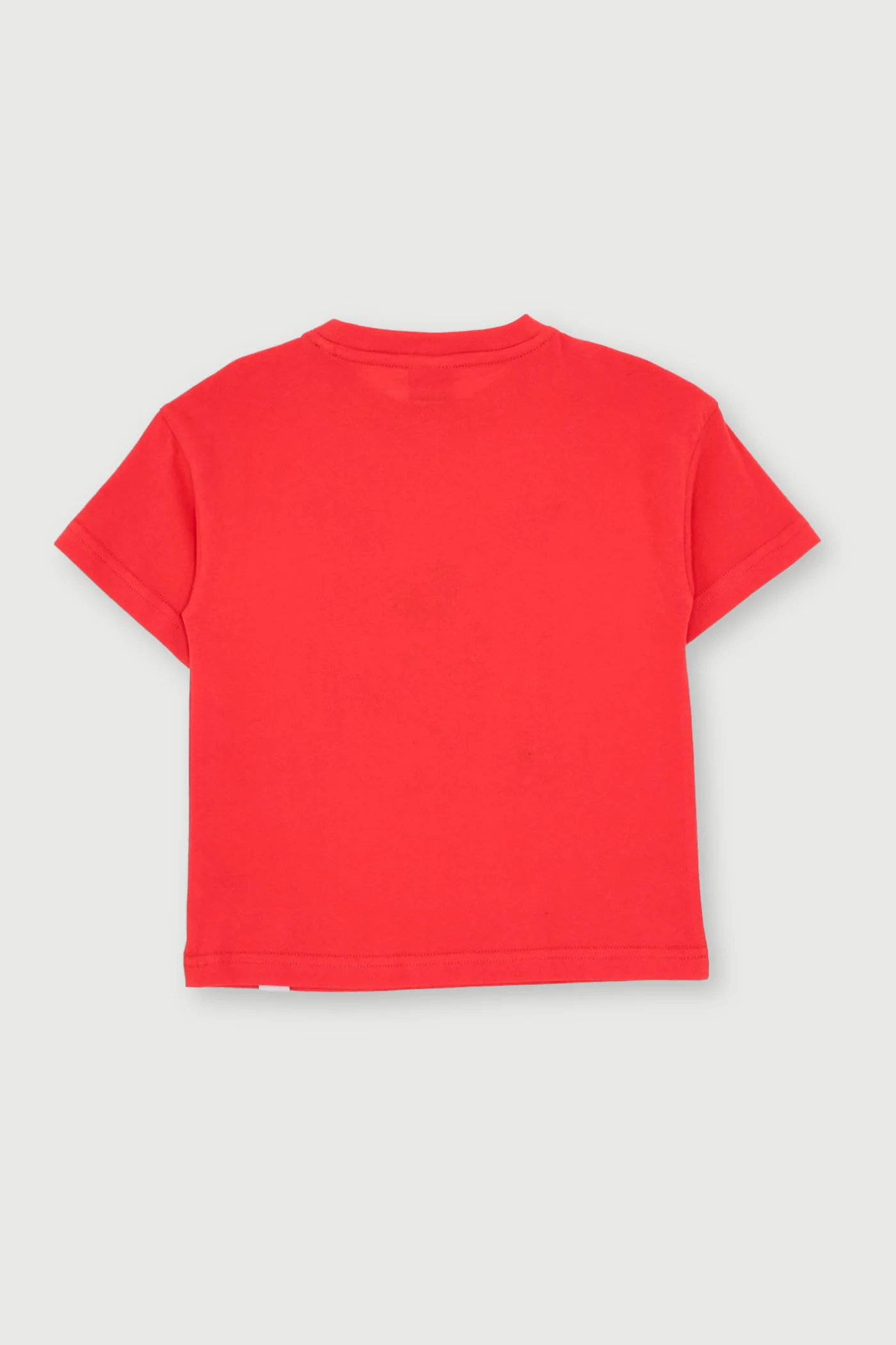 Pre- Boys Short Sleeve Mickey Collegial Relaxed Tee - Red - Image 2