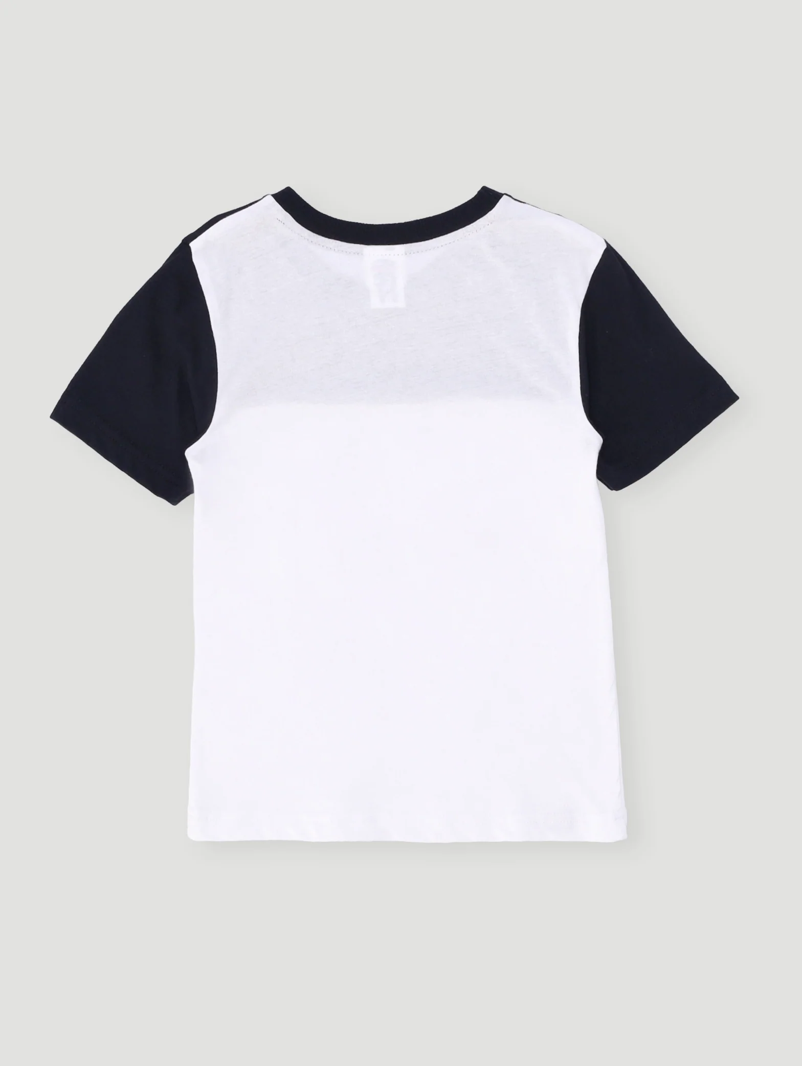 Pre- Boys Short Sleeve Mickey Gel Piped Tee - Black/Red - Image 2