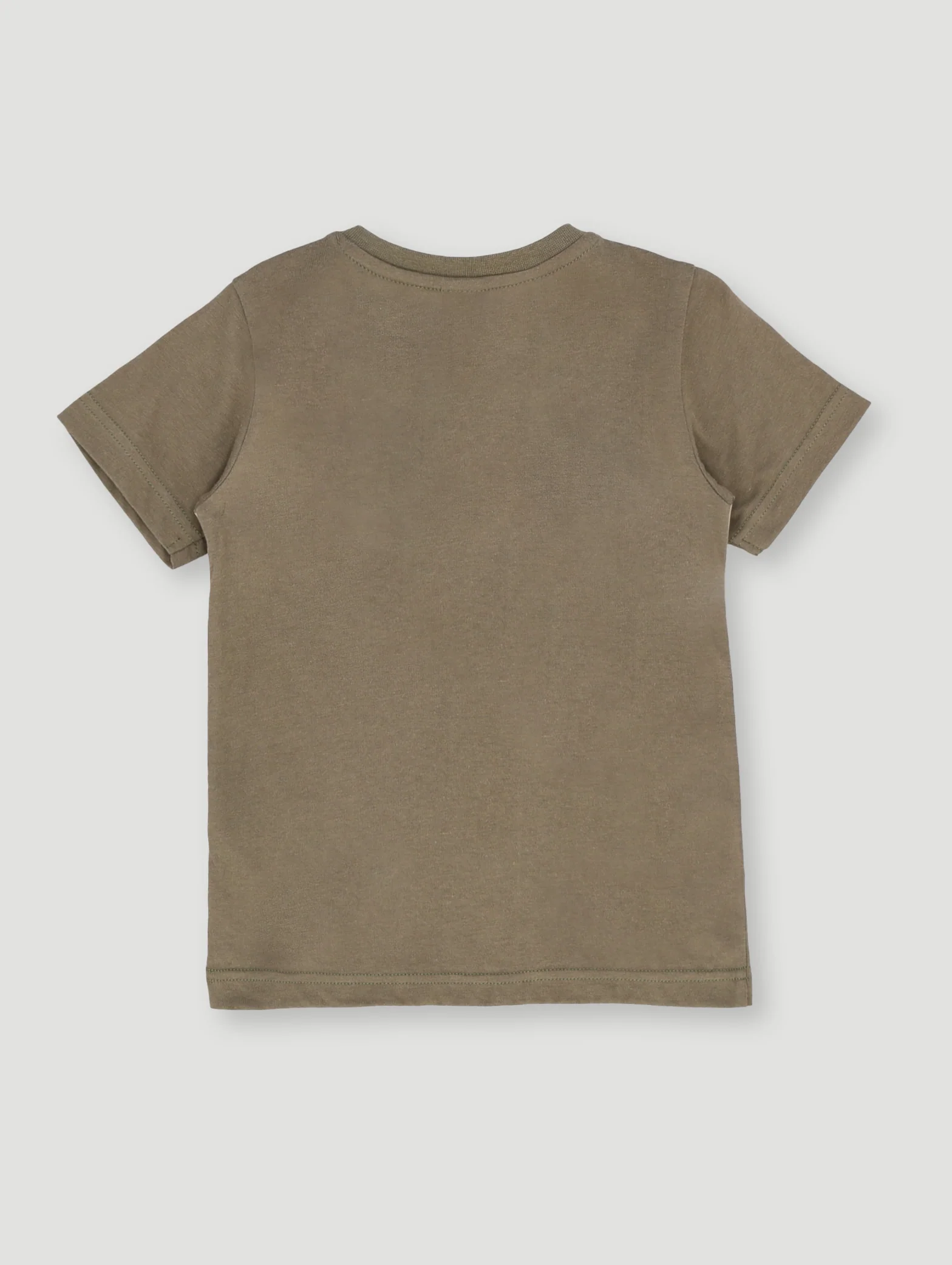 Pre-Boys Short Sleeve Motorbike Tee - Olive - Image 2