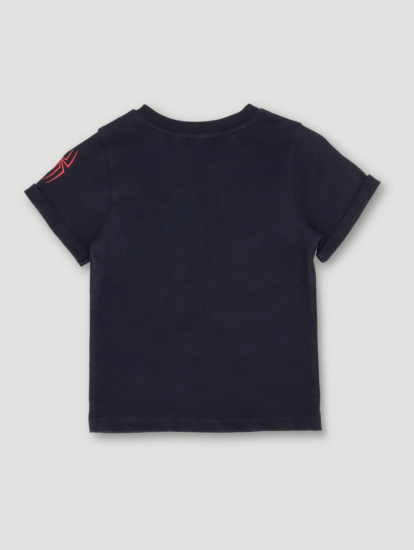 Pre- Boys Short Sleeve Spiderman Tee - Black - Image 2