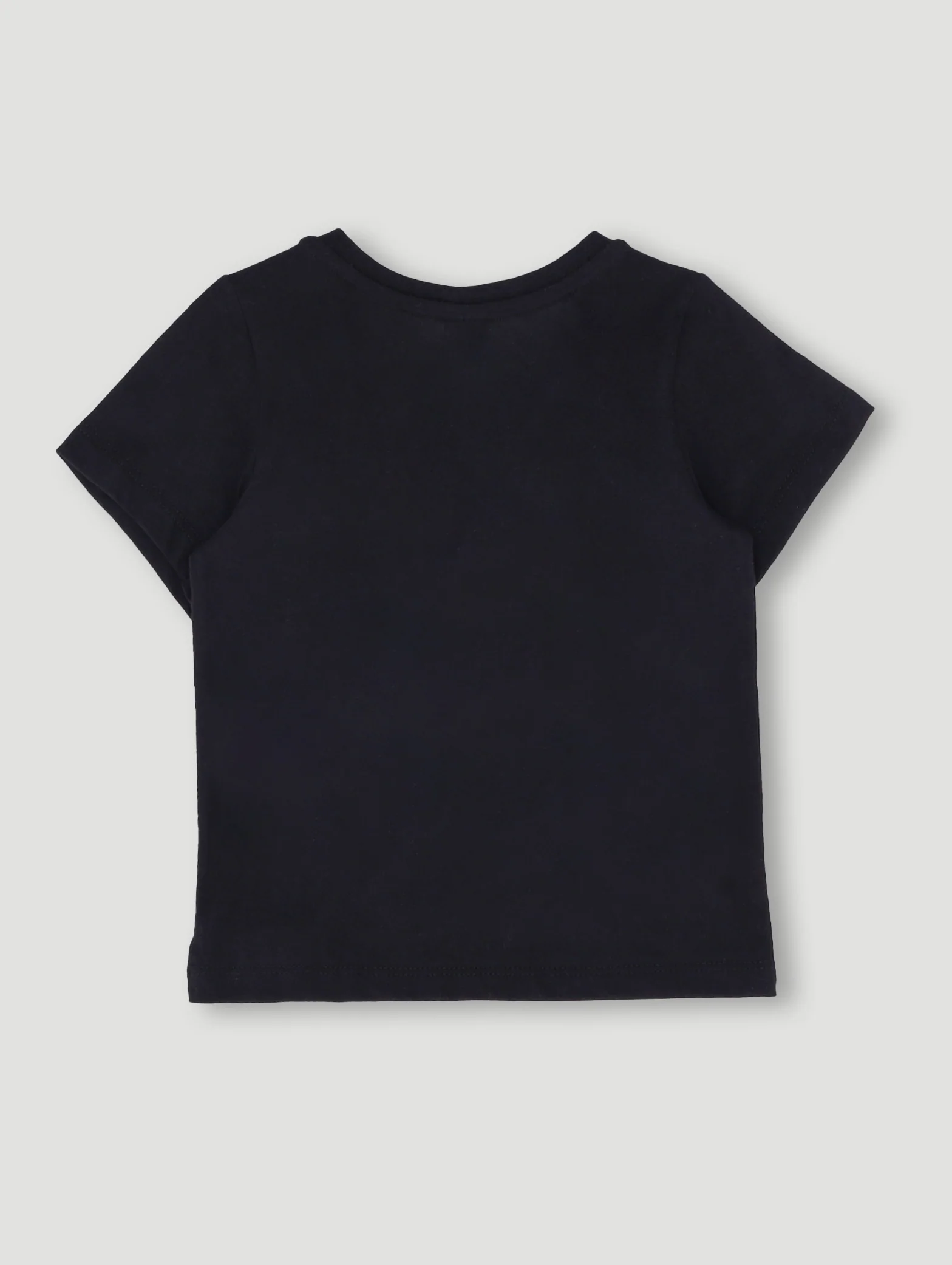 Pre- Boys Short Sleeve Teddy Christmas Tee - Black - Image 2