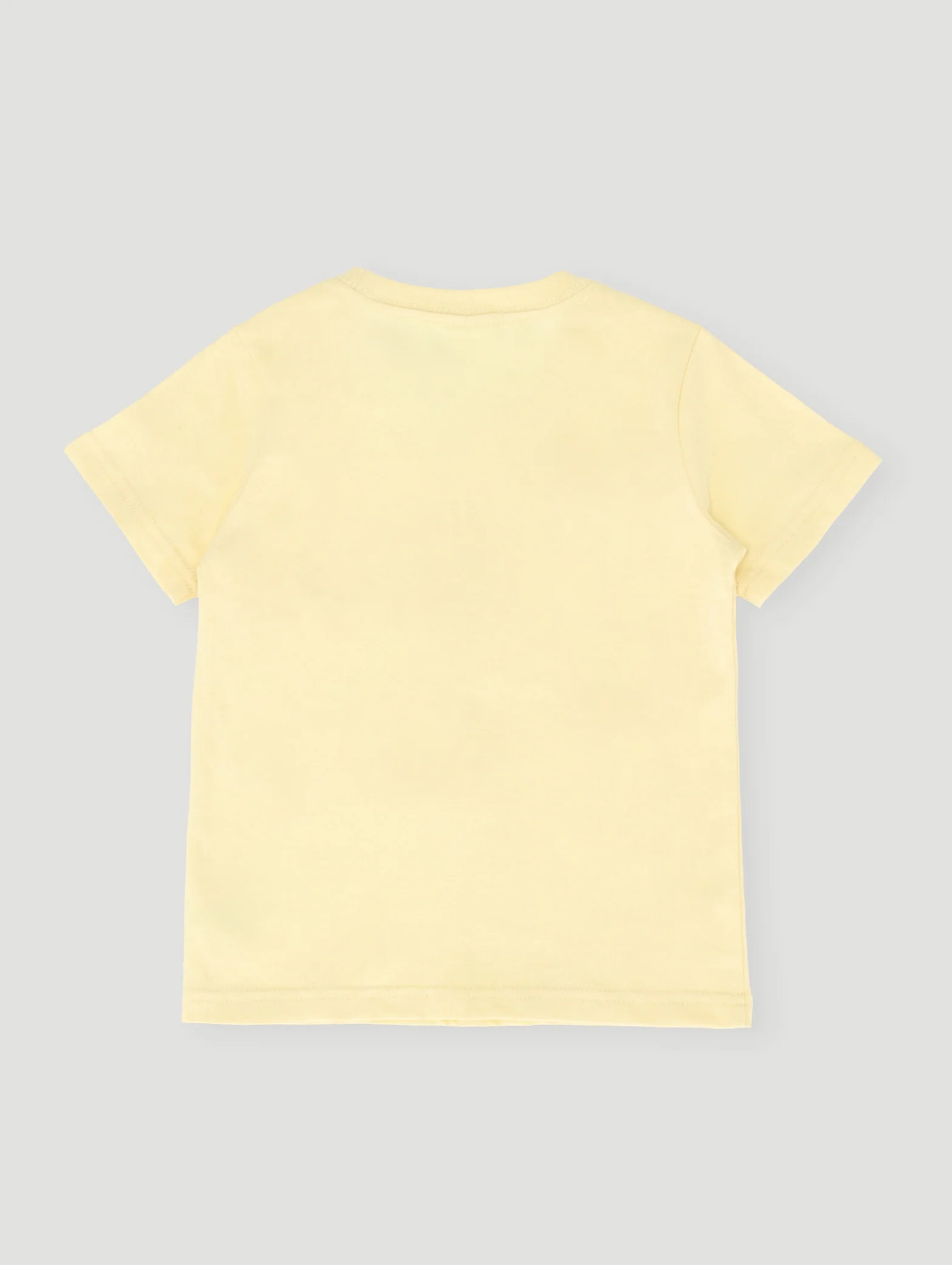 Pre- Boys Short Sleeve Tiger Tee - Yellow - Image 2