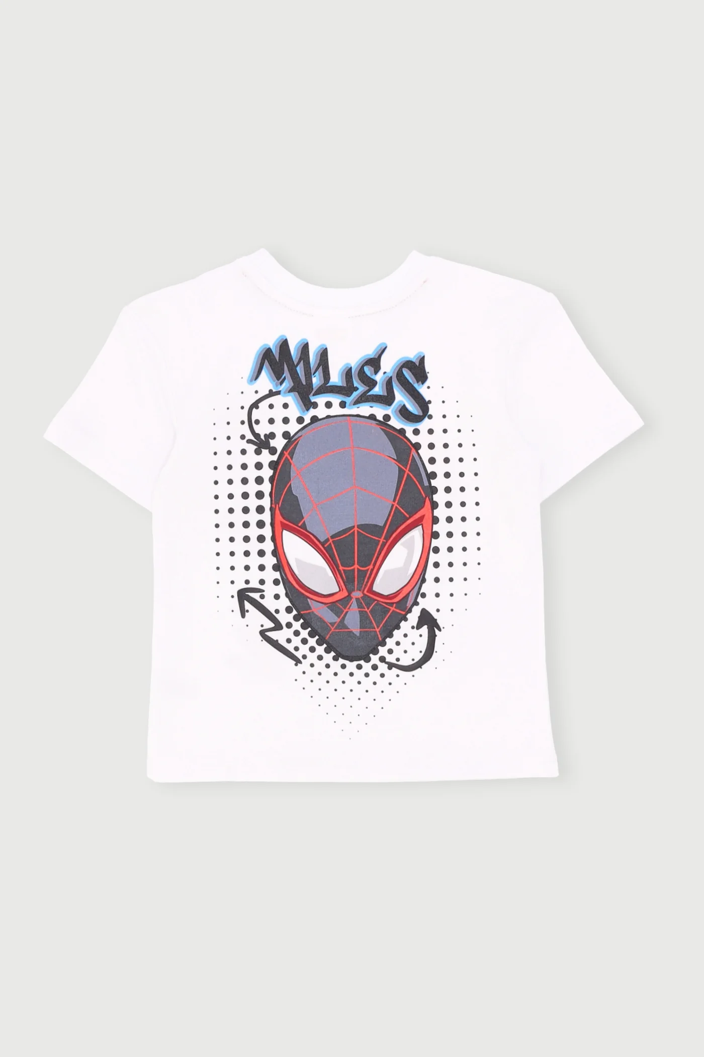 Pre- Boys Short Sleeve Valentines Day Spiderman Tee - White - Image 2