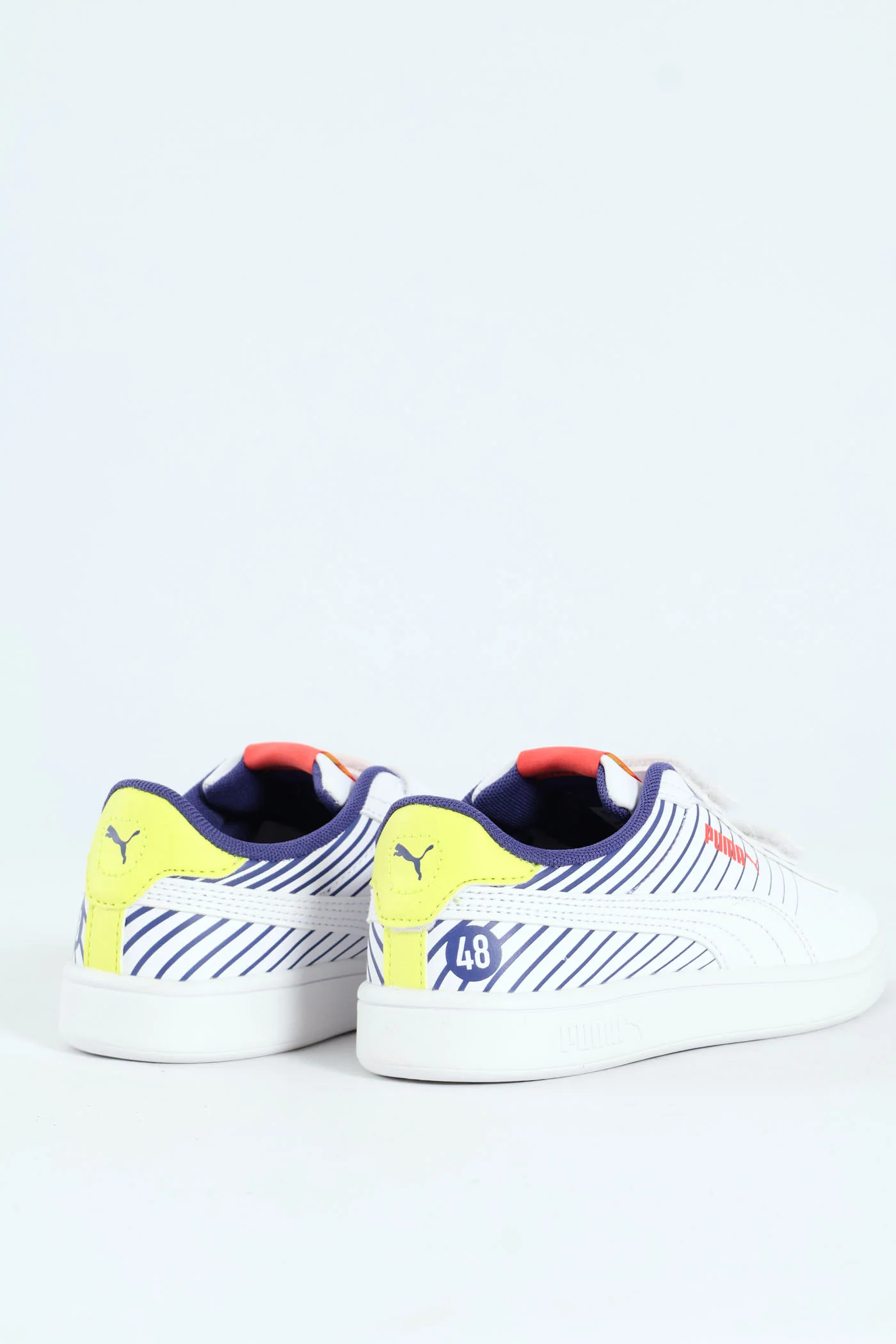 Pre-Boys Smash 3.0 Poised 2 Race Sneaker - White - Image 4