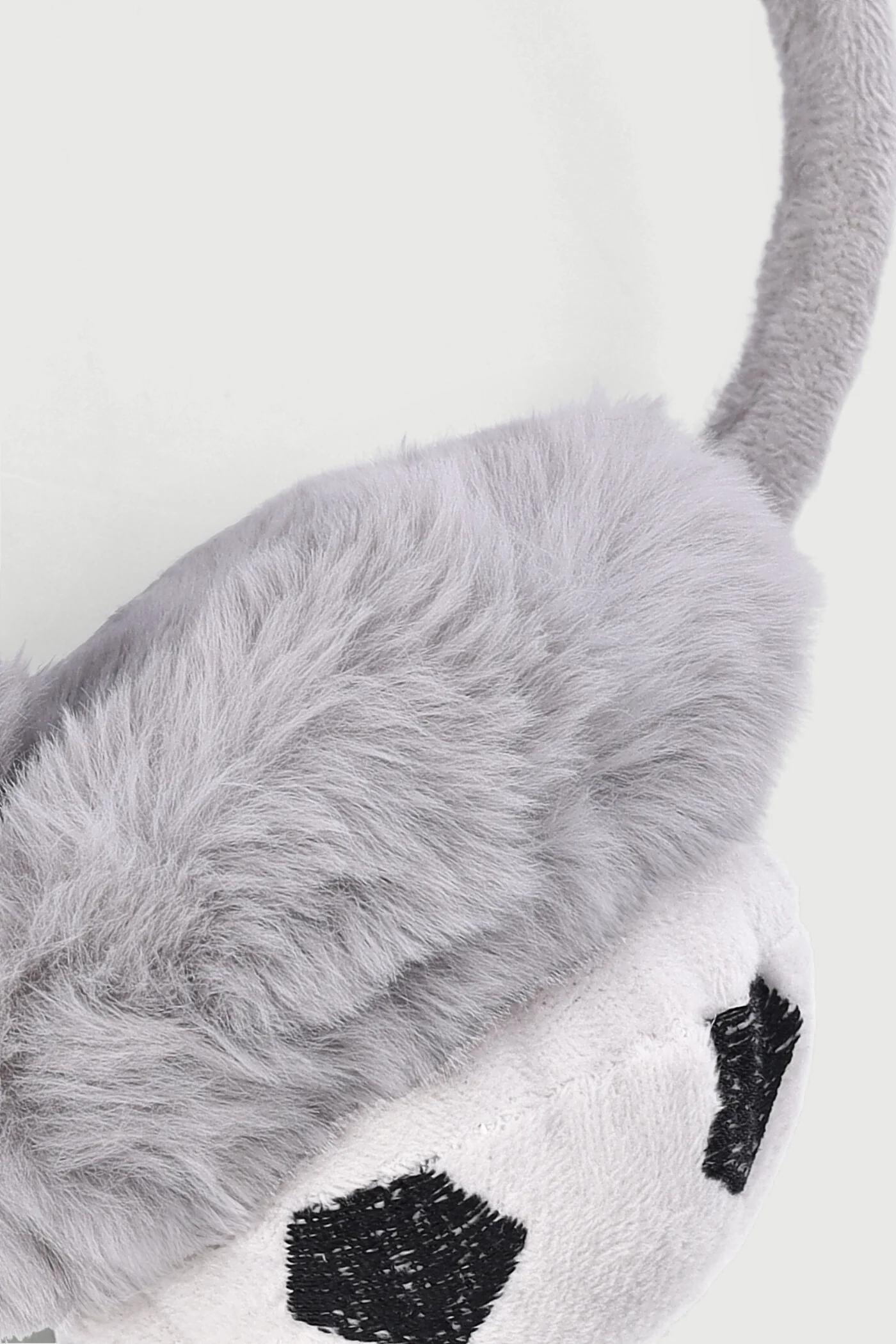 Pre-Boys Soccer Earmuffs - Grey - Image 2