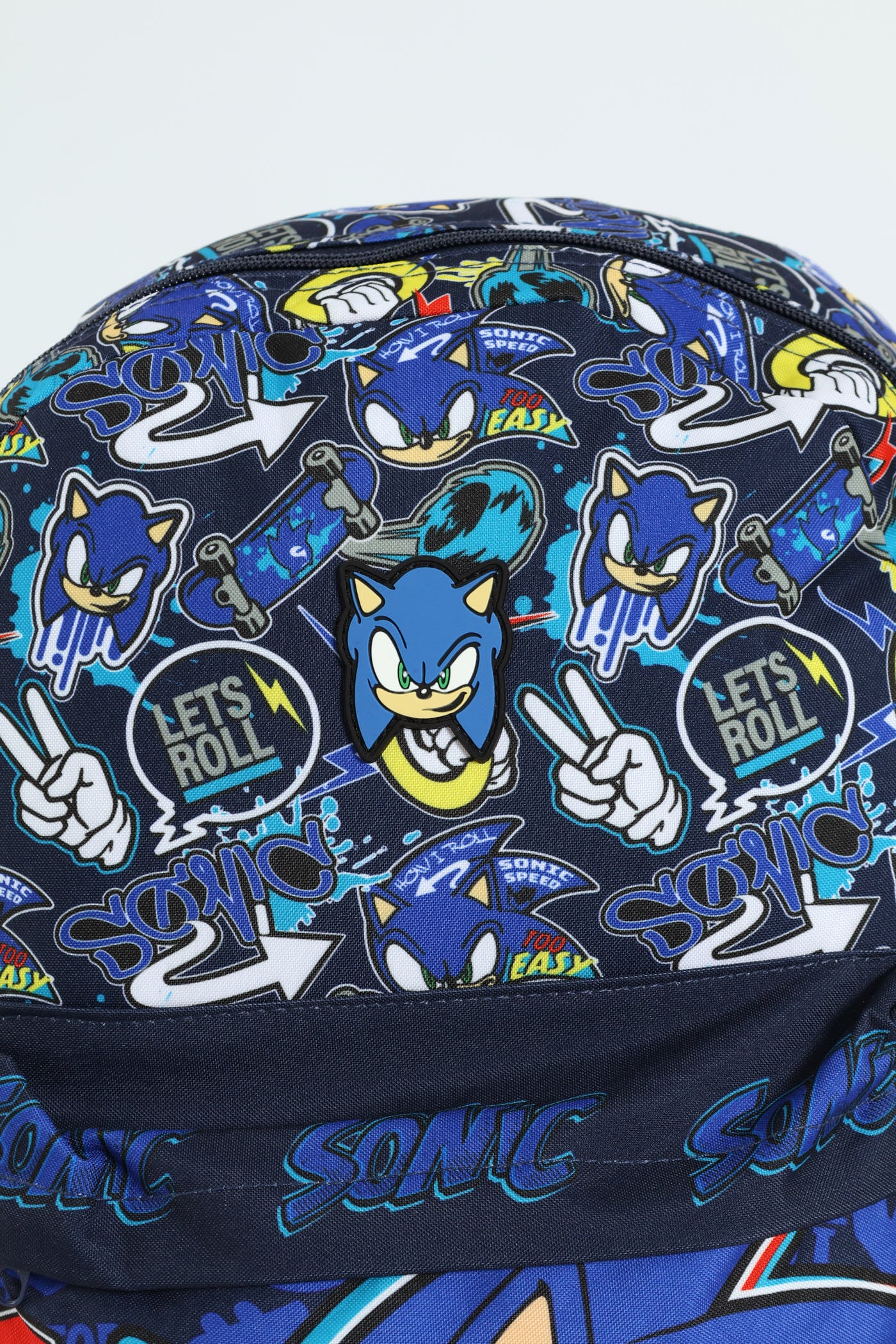 Pre-Boys Sonic Fashion Backpack - Navy - Image 6