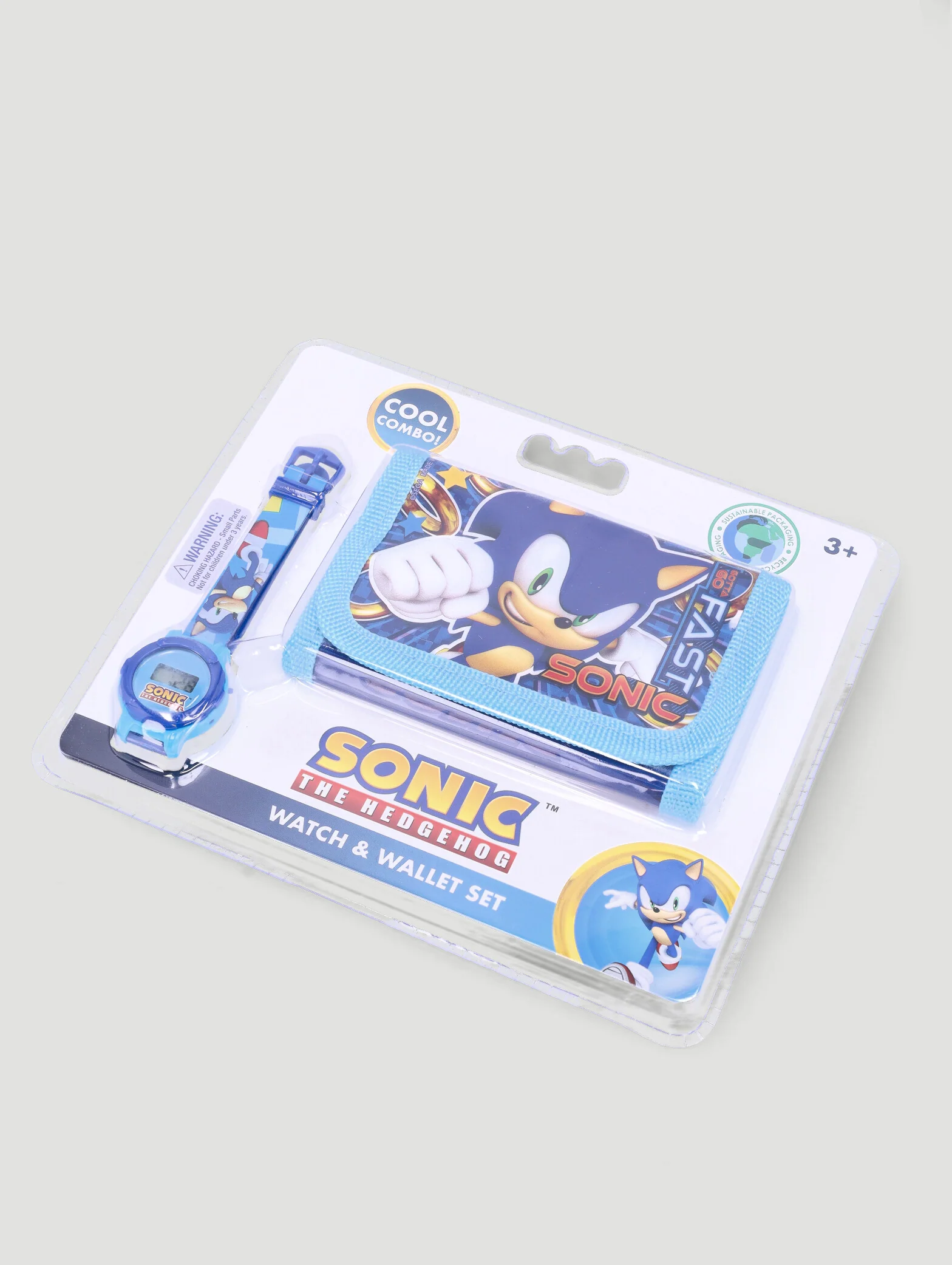 Pre-Boys Sonic Watch Wallet Set - Blue - Image 2