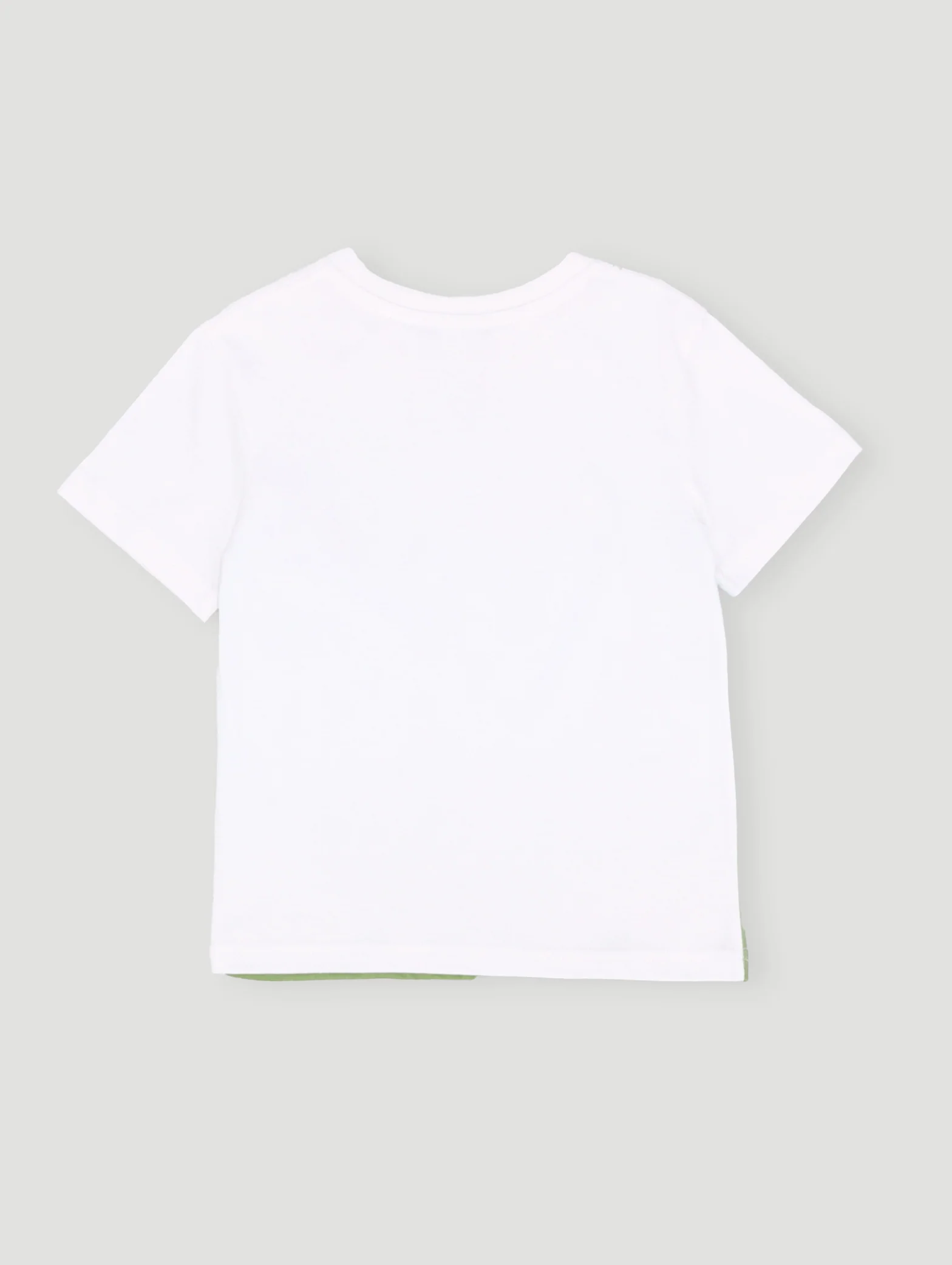 Pre- Boys Sort Sleeve Ombre Fashion Cactus Tee - Green/Blue - Image 2