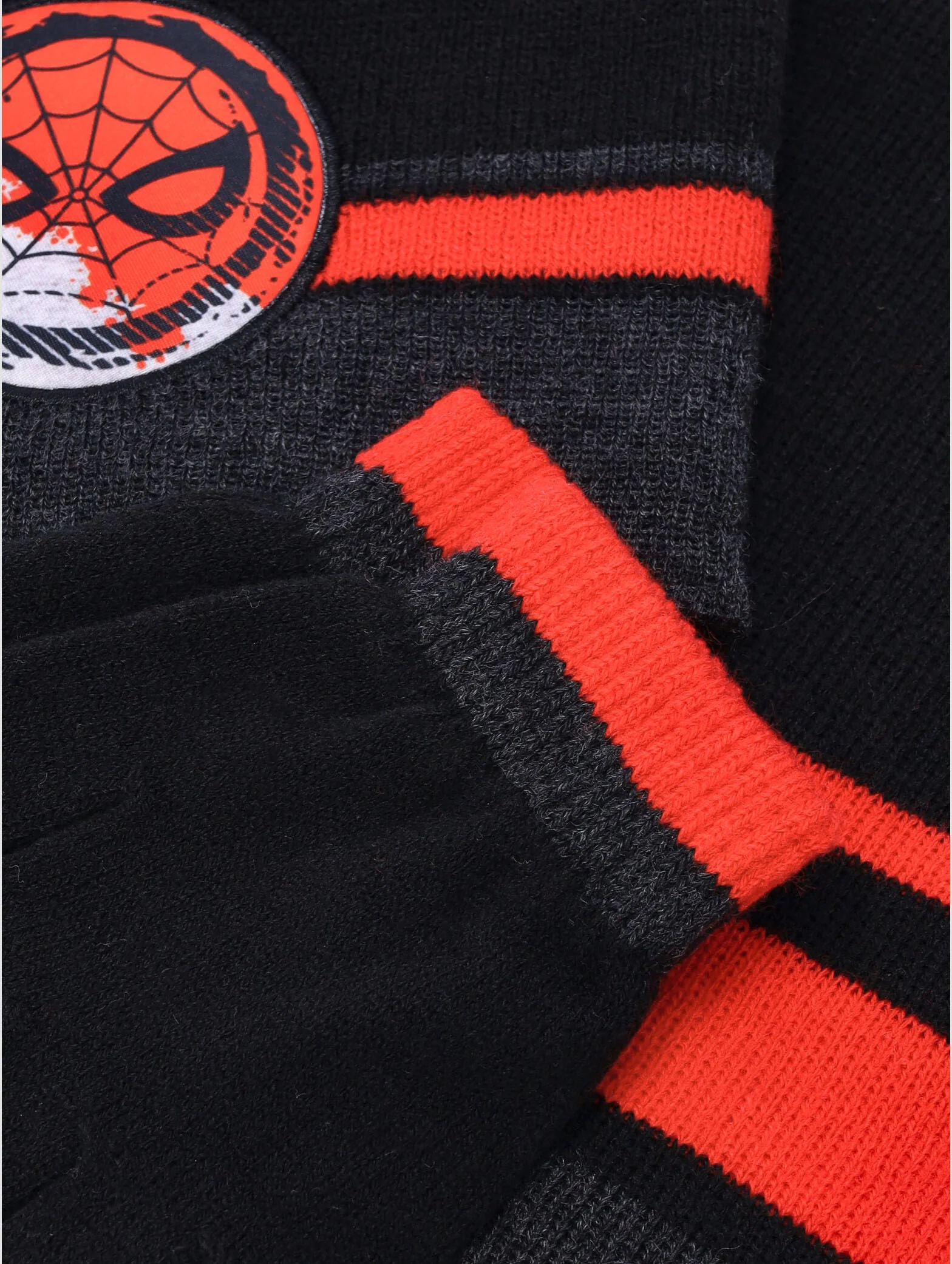 Pre-Boys Spiderman 3 Pack Beanie Glove Scarf Set - Red - Image 2