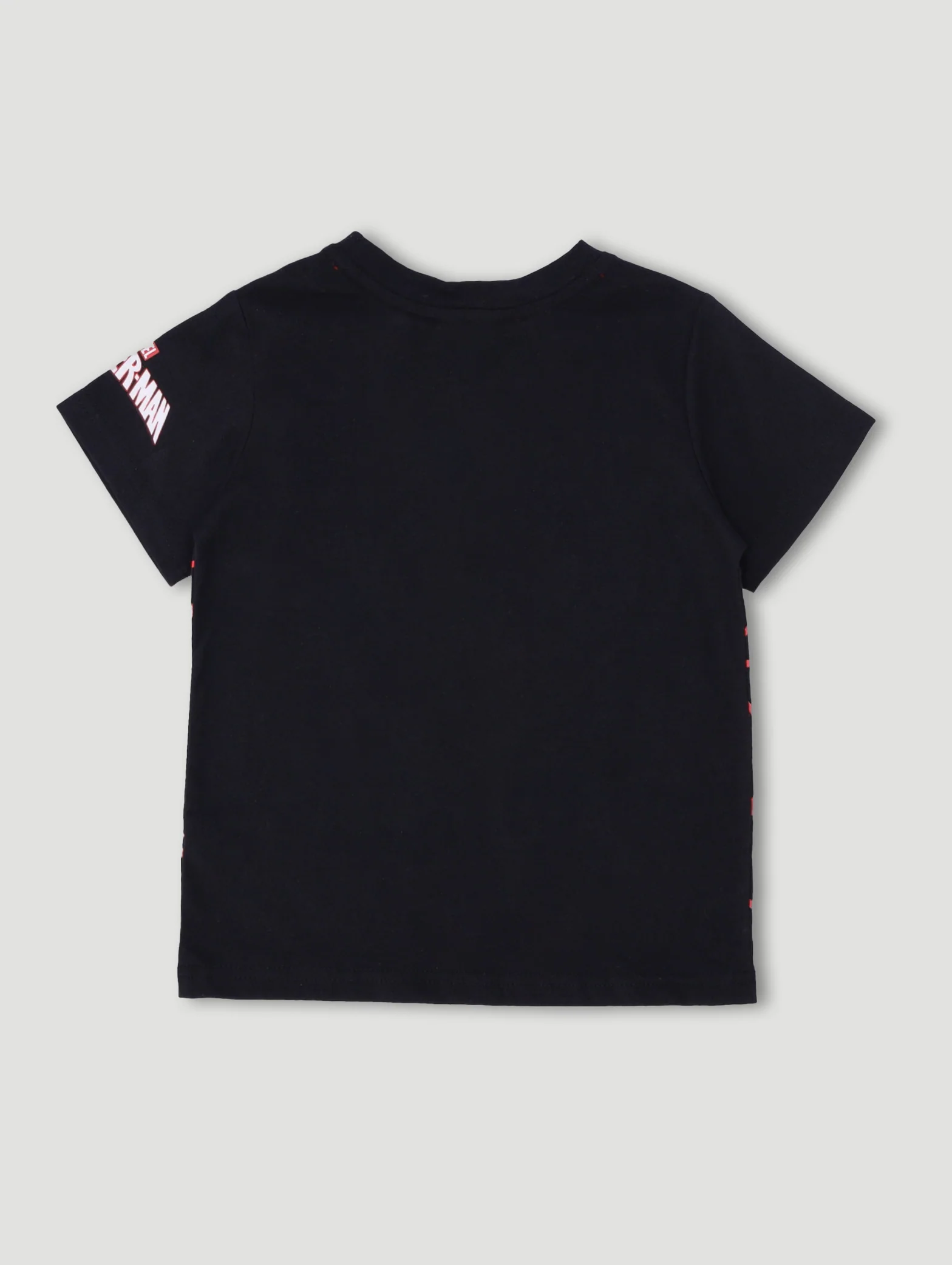 Pre-Boys Spiderman Foil Tee - Black - Image 2