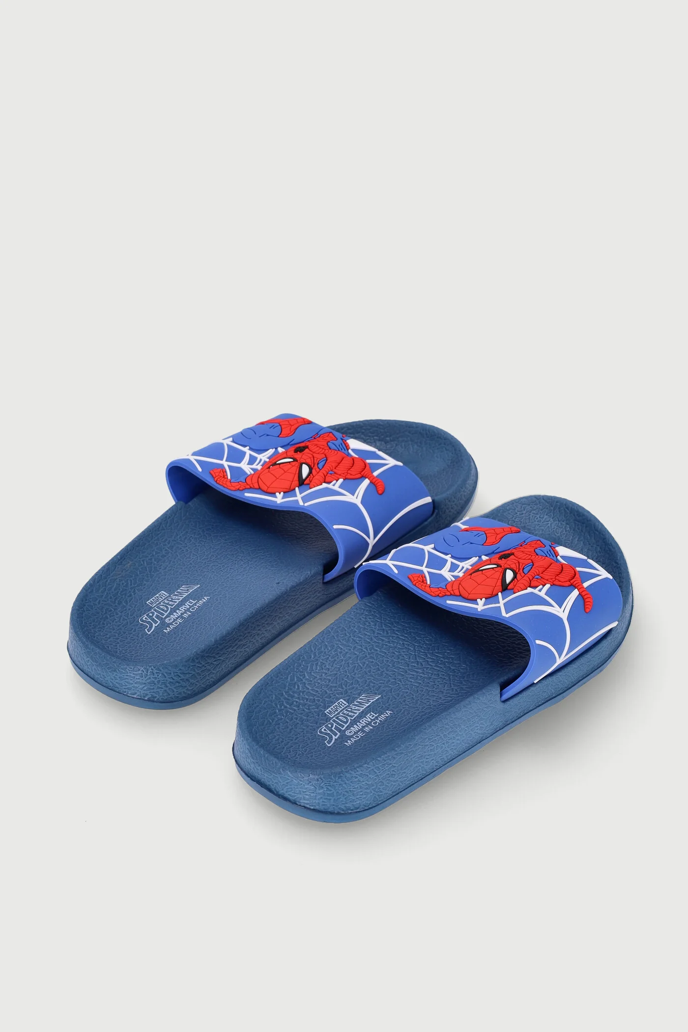Pre-Boys Spiderman Pool Slide - Blue - Image 3