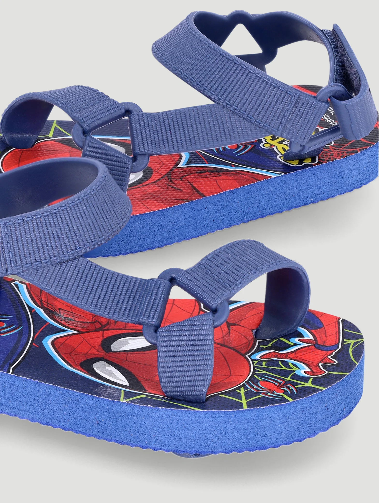 Pre-Boys Spiderman Sports Sandal - Cobalt Blue - Image 2