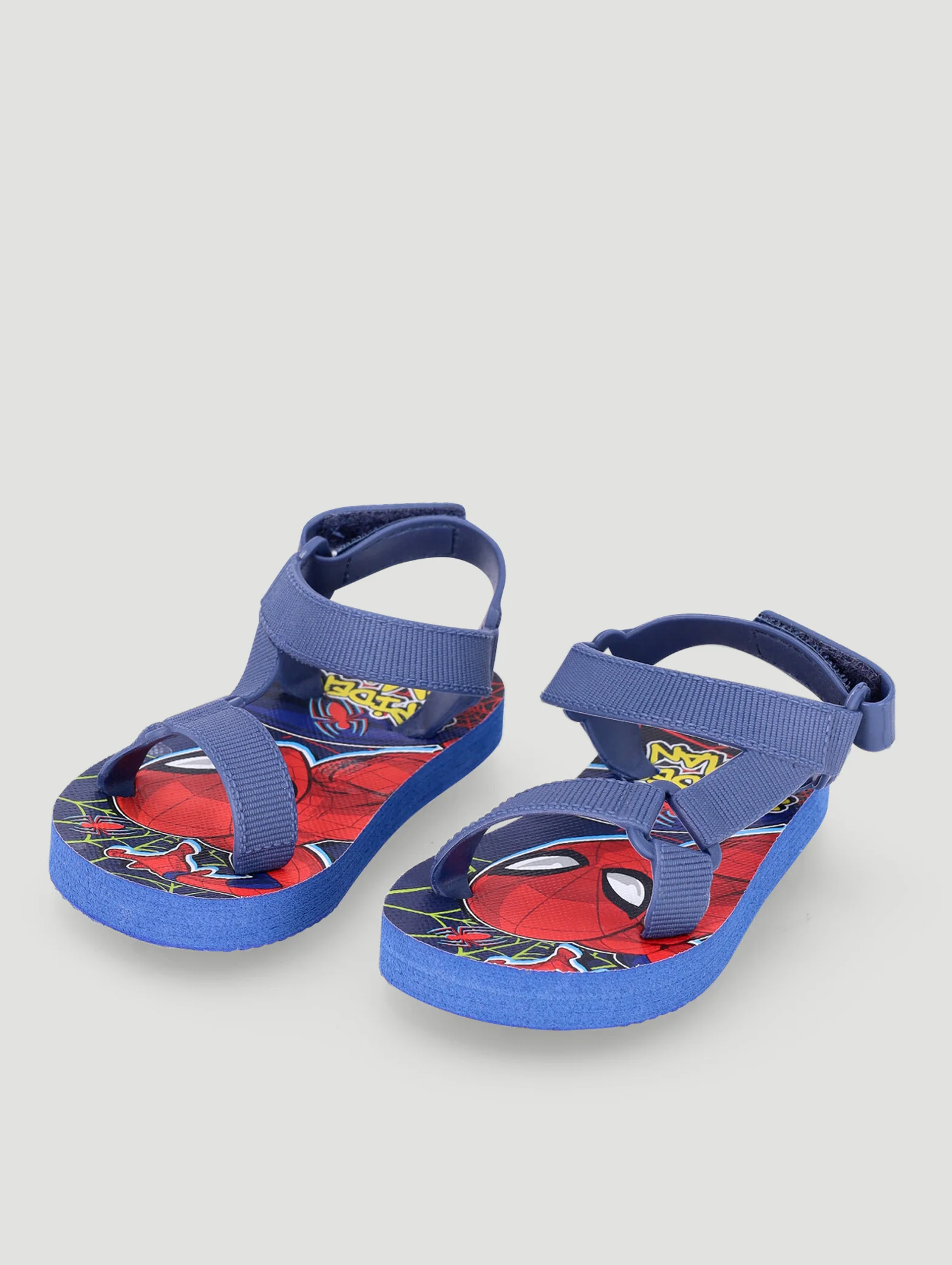 Pre-Boys Spiderman Sports Sandal - Cobalt Blue - Image 3