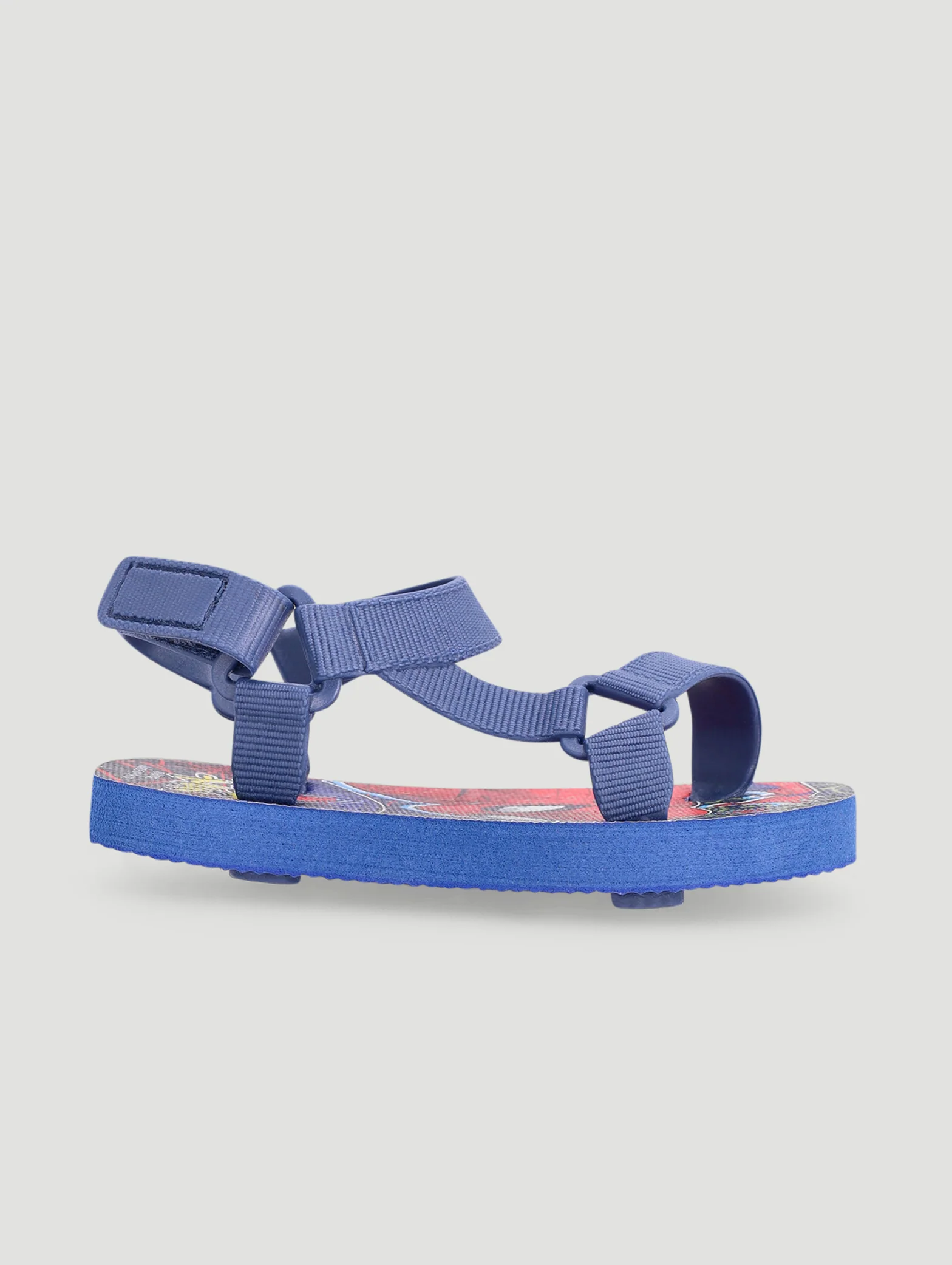 Pre-Boys Spiderman Sports Sandal - Cobalt Blue - Image 4