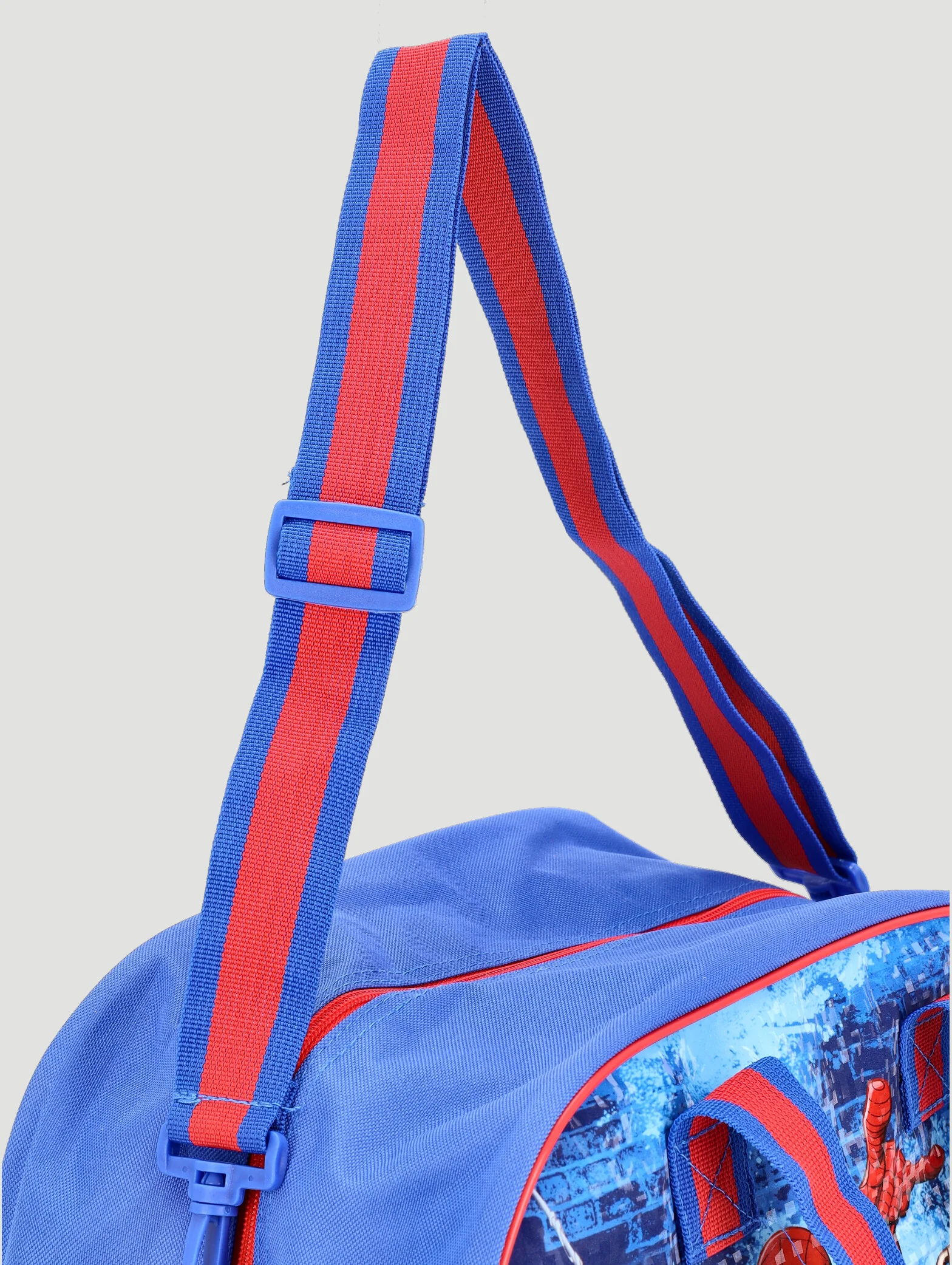 Pre-Boys Spidey Off The Wall Hold All Bag - Blue - Image 2