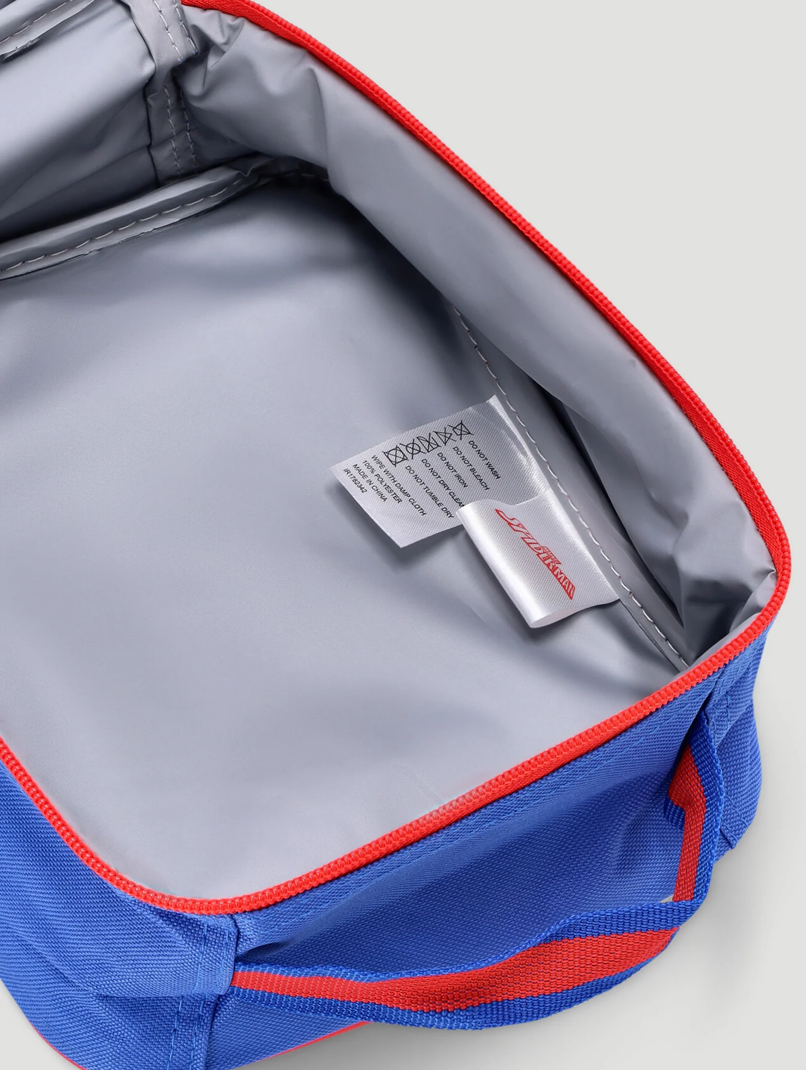 Pre-Boys Spidey Off The Wall Lunch Bag - Blue - Image 2