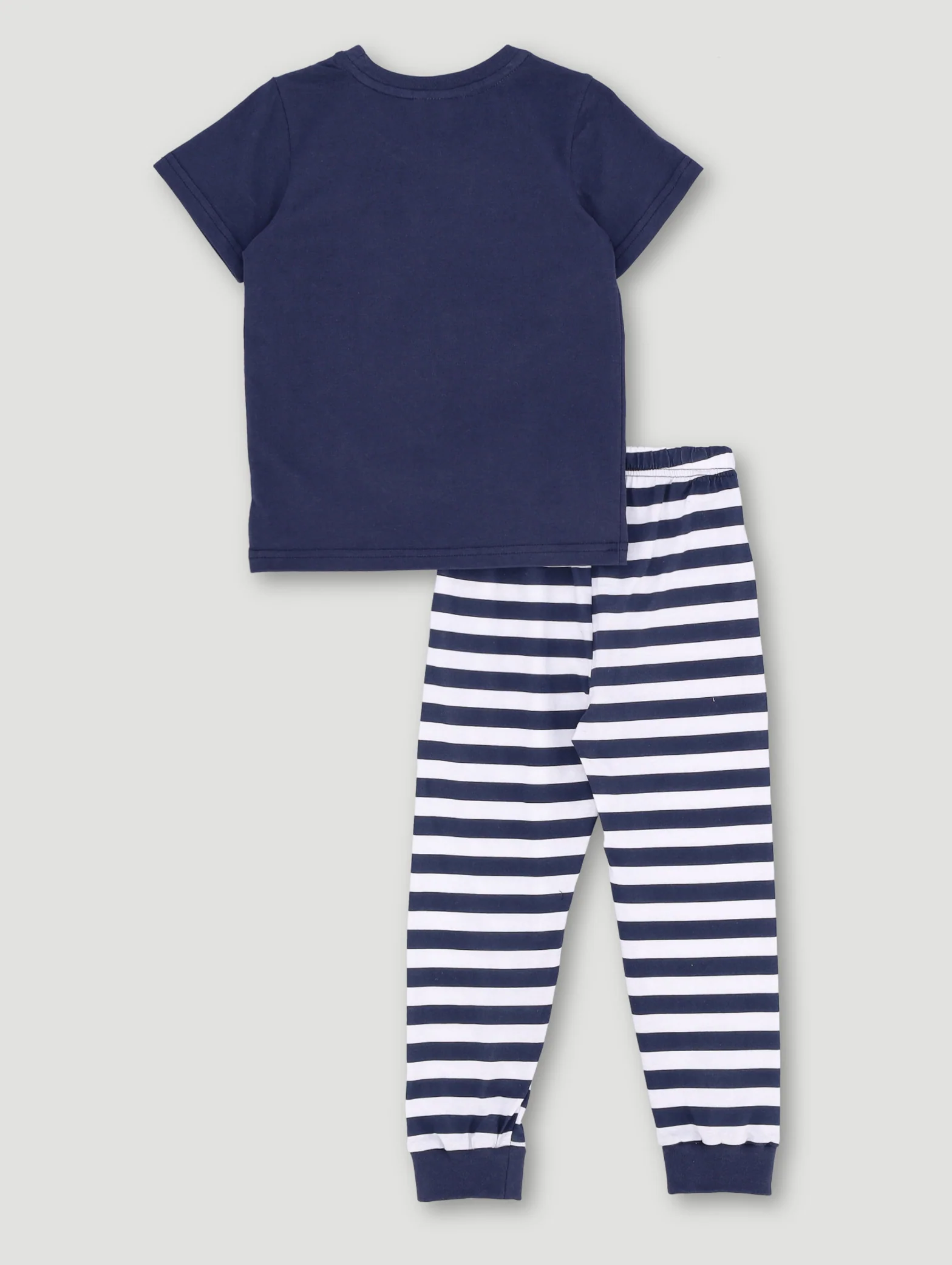 Pre-Boys Stitch Transitional Sleep Set - Navy - Image 2