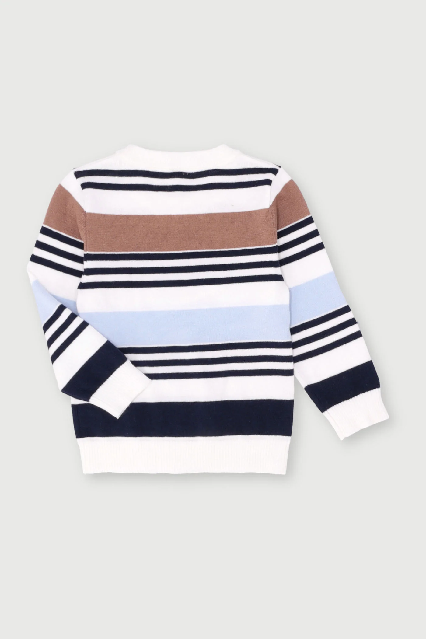 Pre-Boys Striped Light Knit - Multi - Image 2